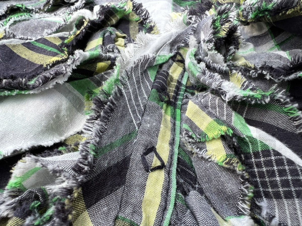 CABANE de ZUCCa ZUCCA BUTTON UP FLOUNCY PLAID BLOUSE Size M / US 6-8 / IT 42-44 - 18 Thumbnail