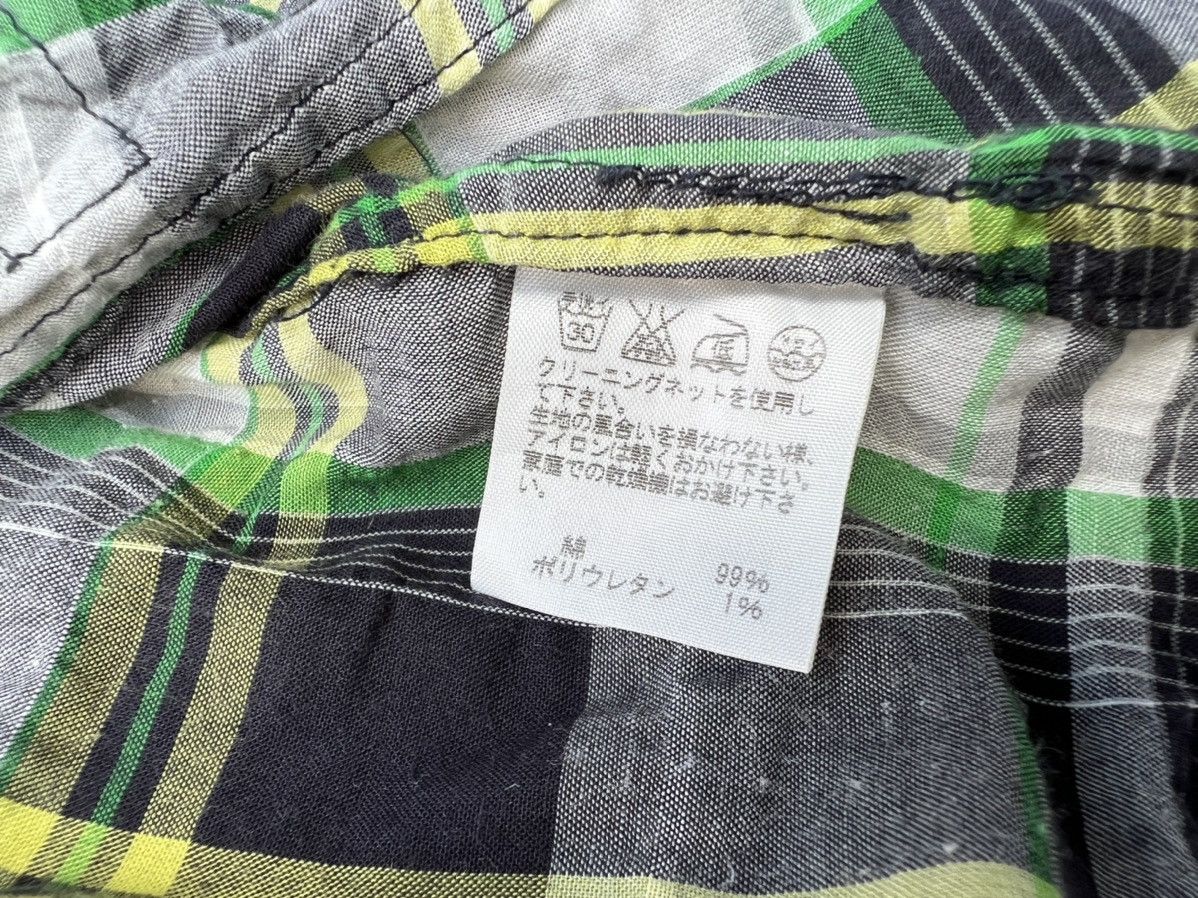 CABANE de ZUCCa ZUCCA BUTTON UP FLOUNCY PLAID BLOUSE Size M / US 6-8 / IT 42-44 - 14 Thumbnail