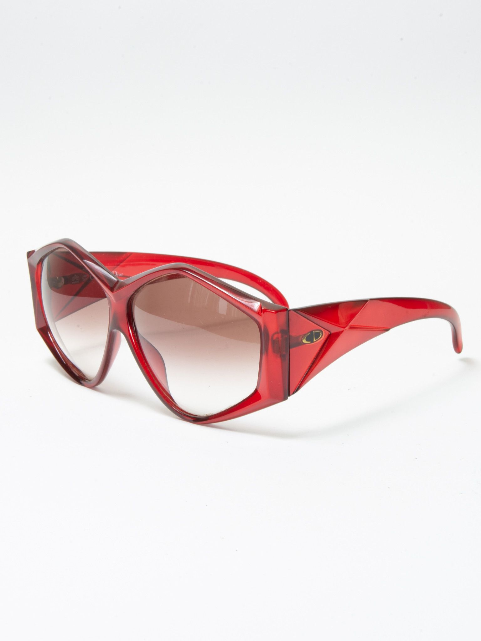 image of Dior 90's Red Sunglasses, Men's
