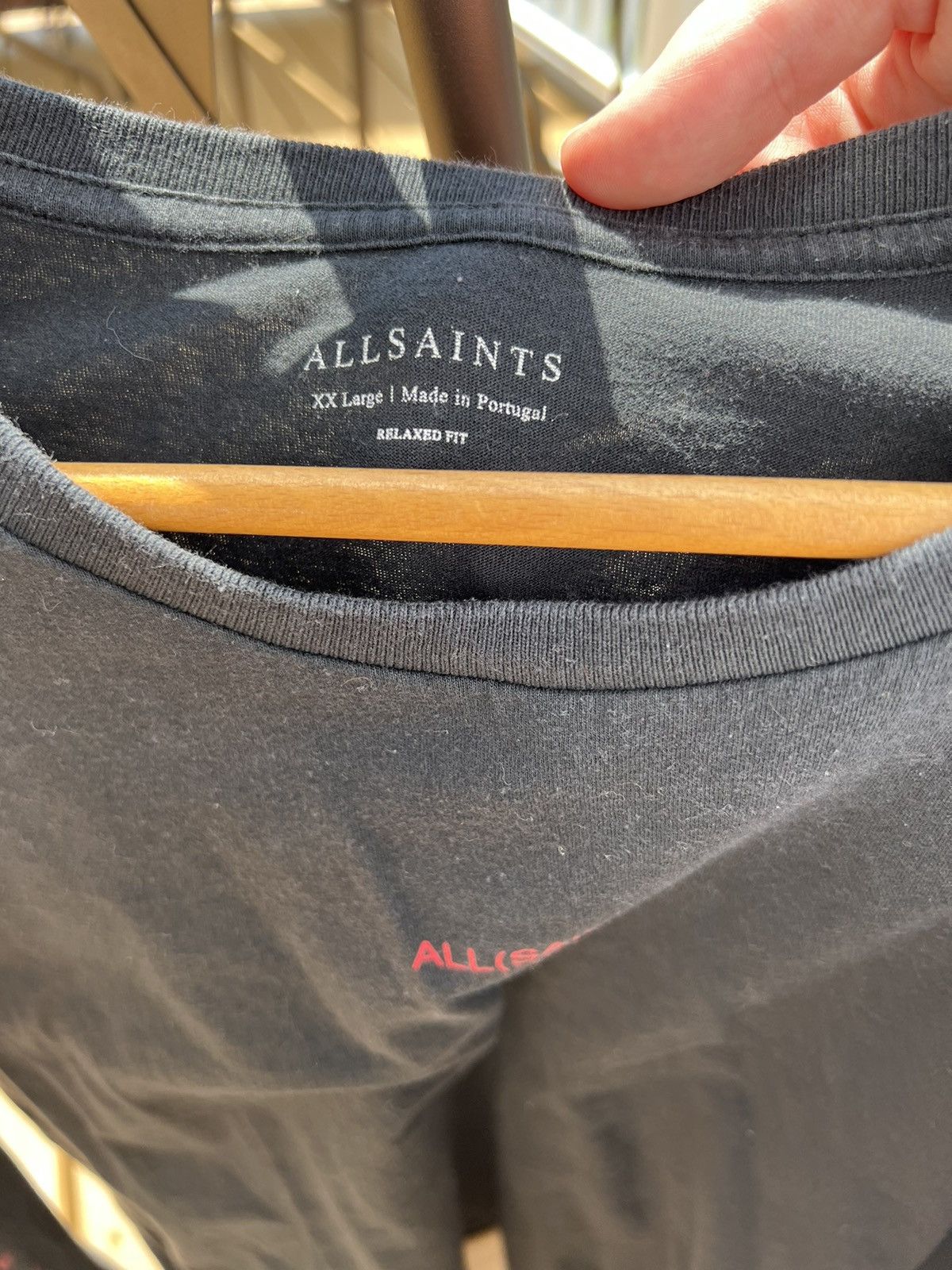 Allsaints AllSaints Long Sleeve Oversized Shirt Size US XL / EU 56 / 4 - 3 Thumbnail