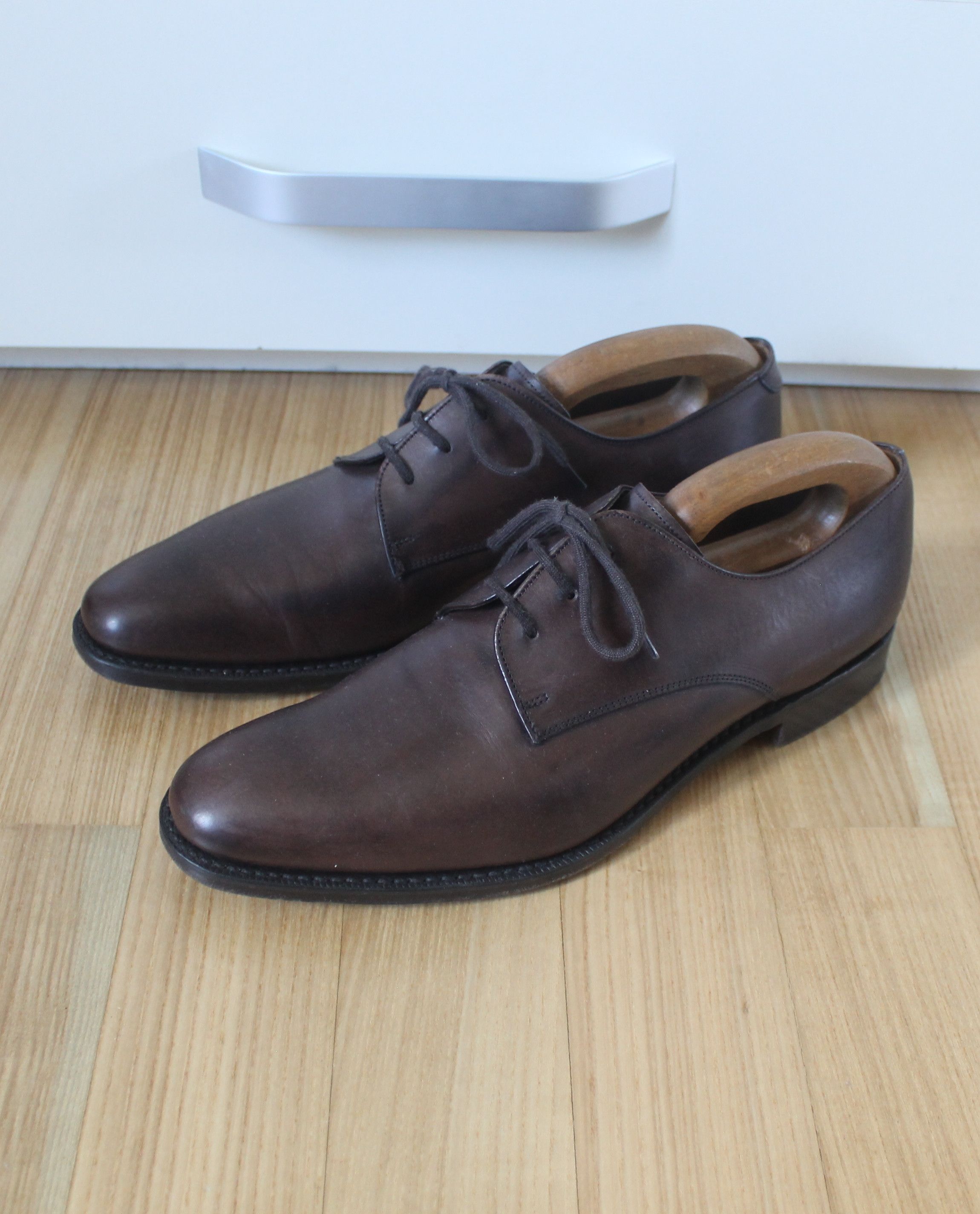 Church's Churchs Oslo Calf Leather Derby Brown Size US 9 / EU 42 - 2 Thumbnail