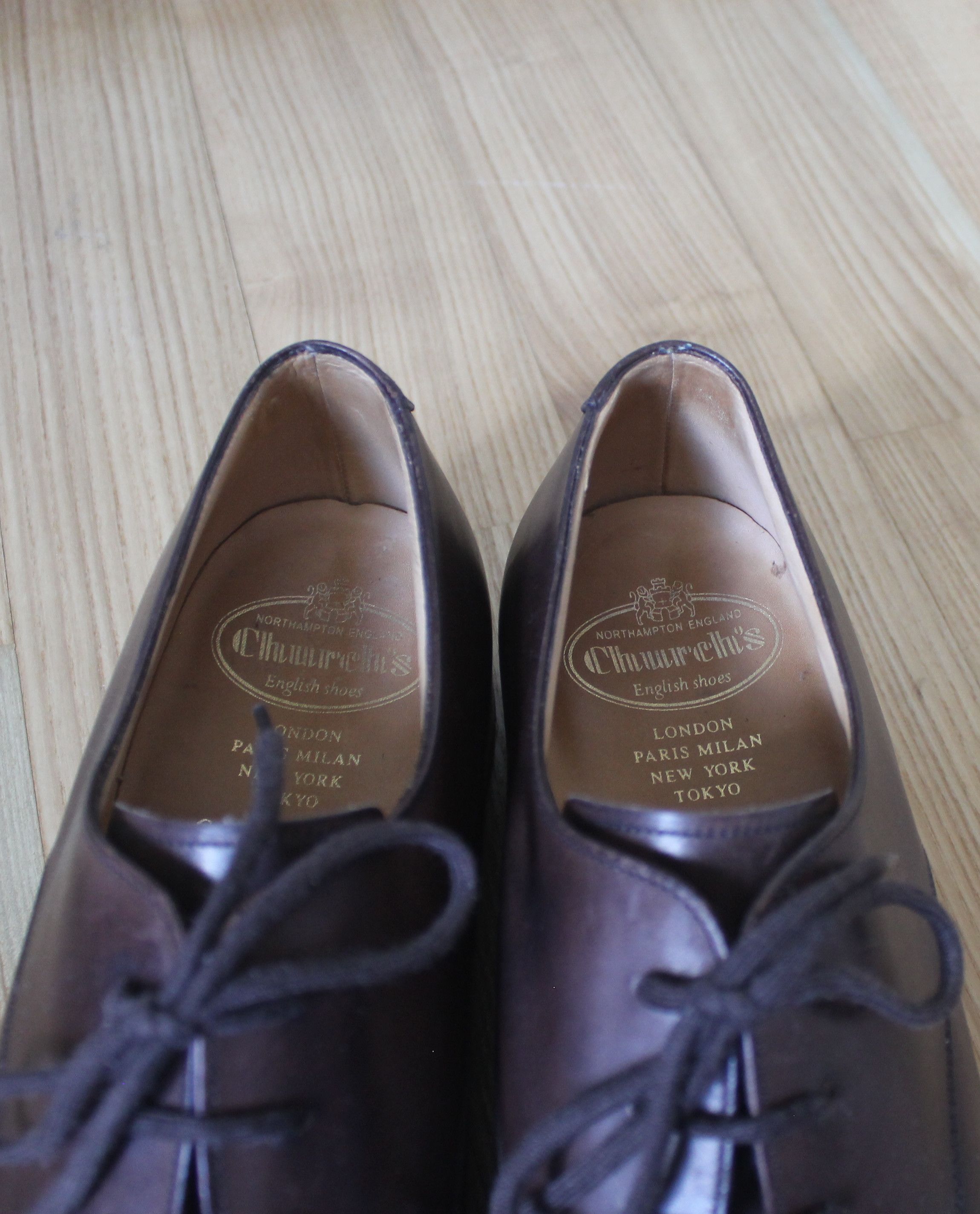 Church's Churchs Oslo Calf Leather Derby Brown Size US 9 / EU 42 - 12 Thumbnail