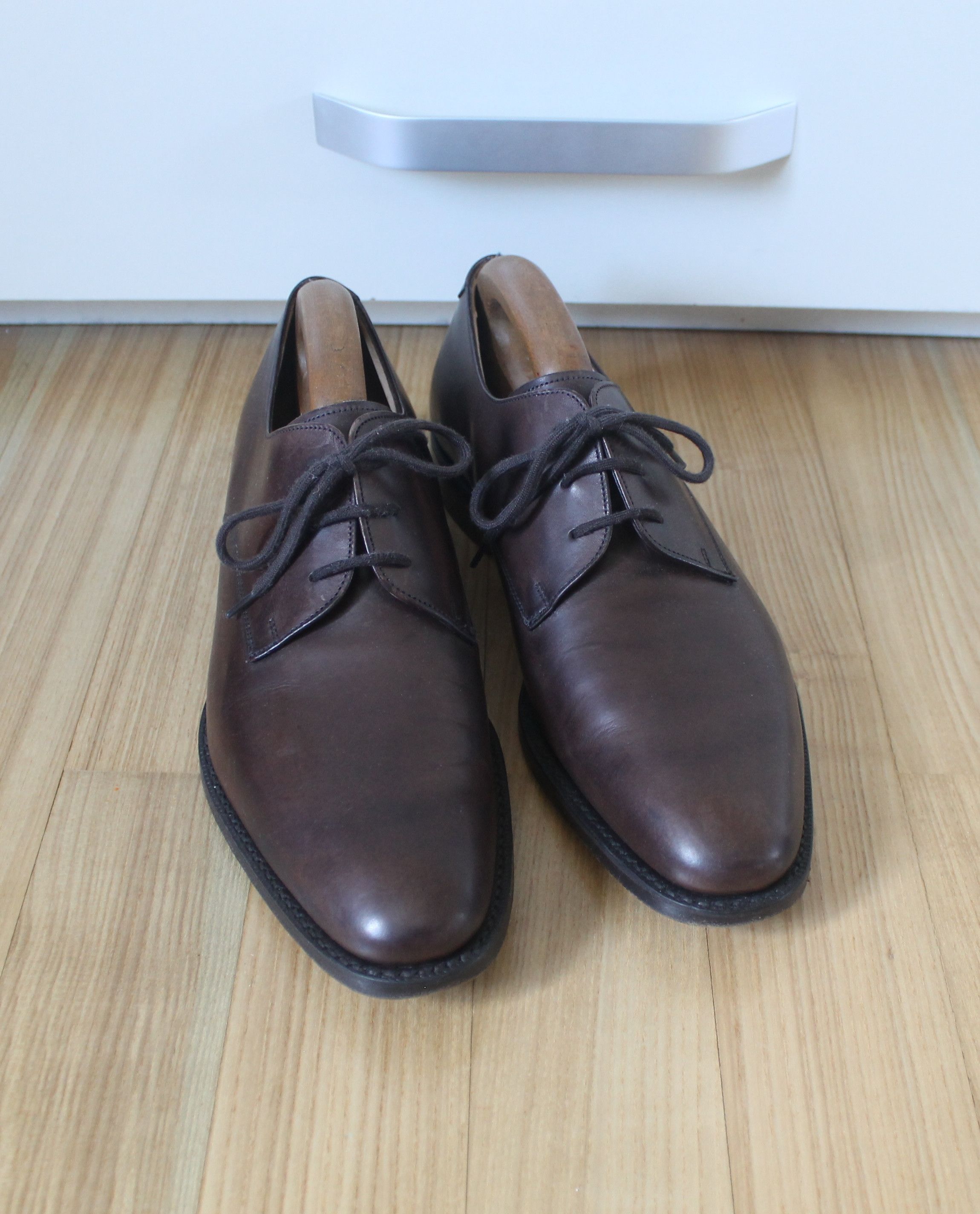 Church's Churchs Oslo Calf Leather Derby Brown Size US 9 / EU 42 - 3 Thumbnail