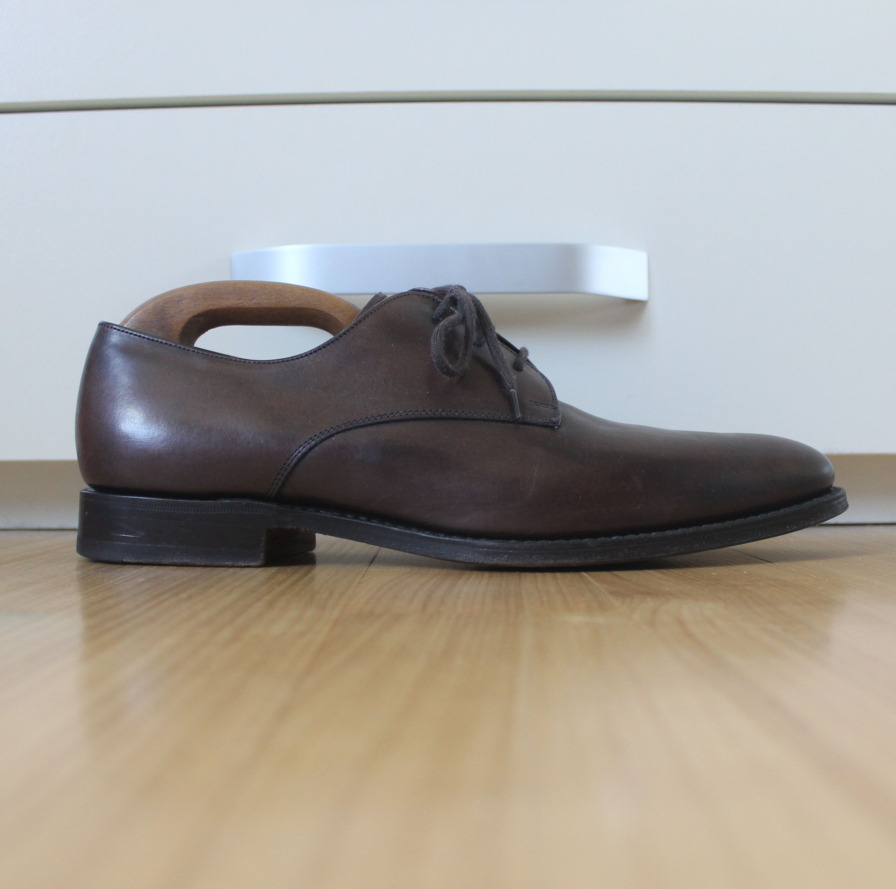 Church's Churchs Oslo Calf Leather Derby Brown Size US 9 / EU 42 - 4 Thumbnail