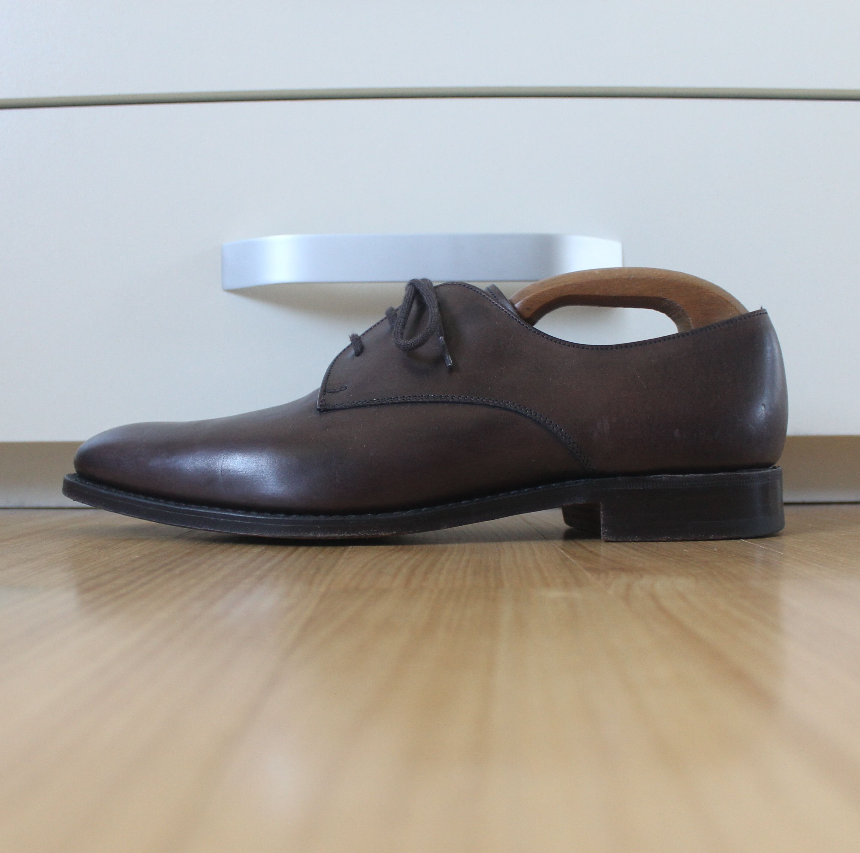 Church's Churchs Oslo Calf Leather Derby Brown Size US 9 / EU 42 - 6 Thumbnail