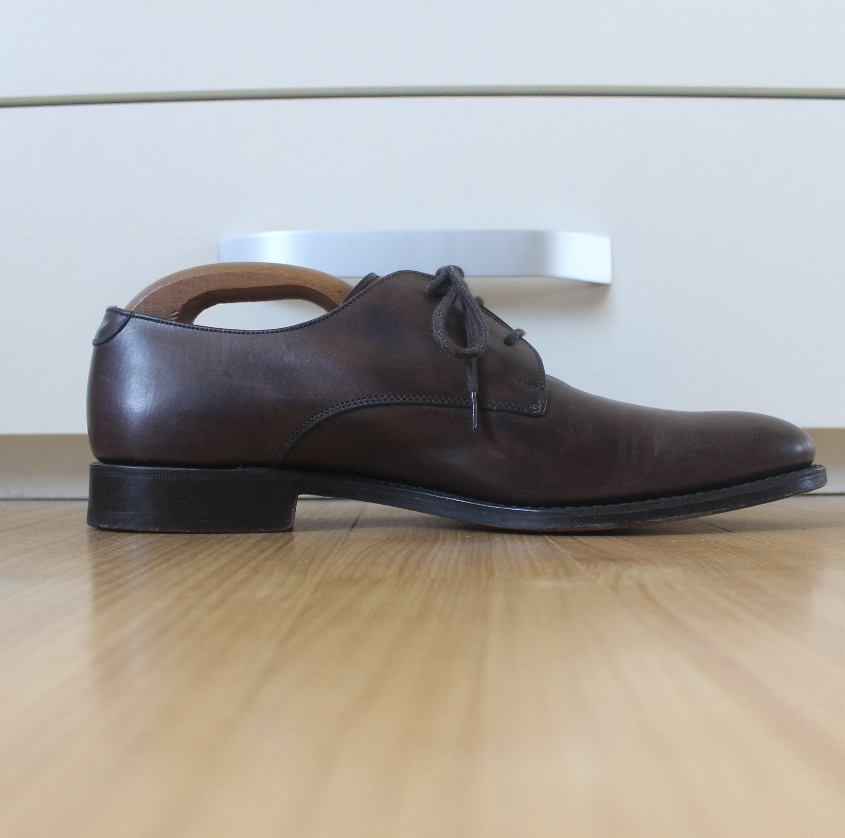 Church's Churchs Oslo Calf Leather Derby Brown Size US 9 / EU 42 - 7 Thumbnail