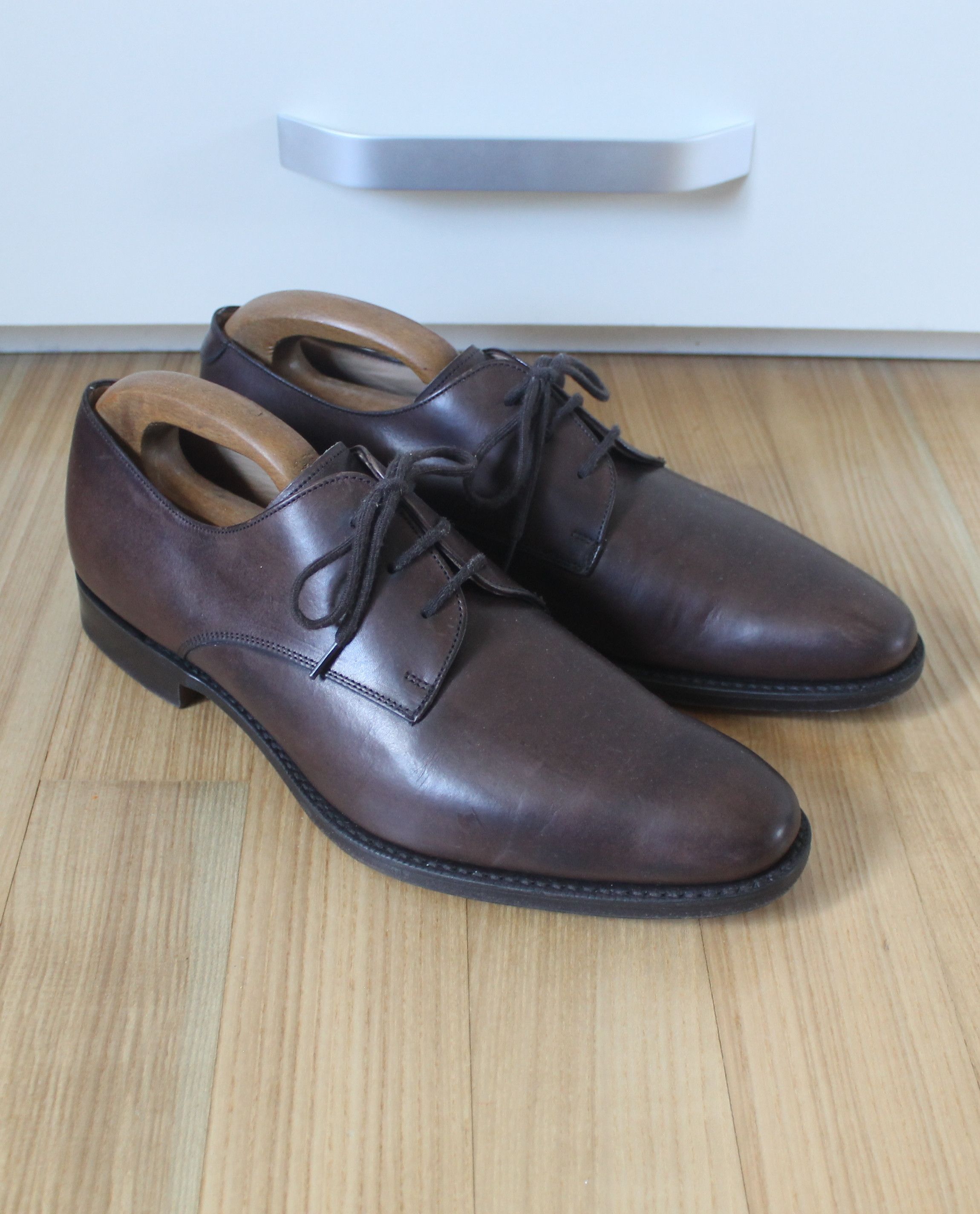 Church's Church's Men's Shoes Balmoral Brown Leather Formal