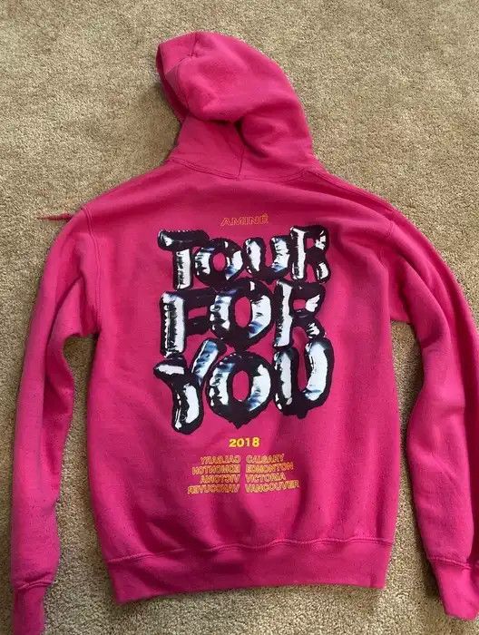 Band Tees × Hanes amine tour hoodie Size US S / EU 44-46 / 1 - 1 Thumbnail