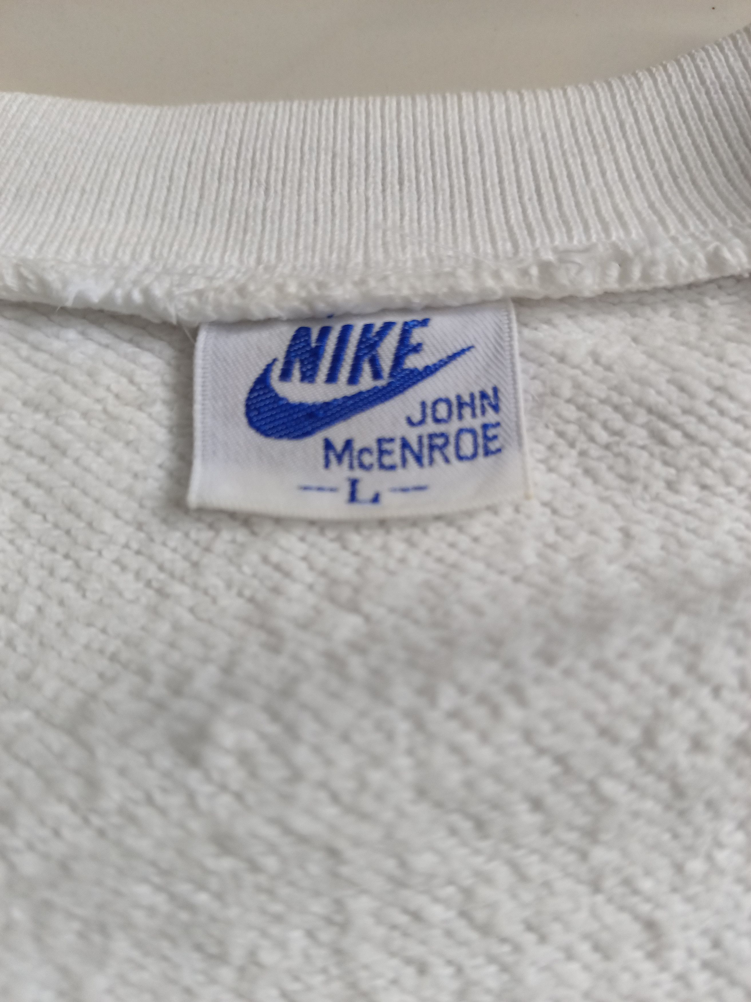 Nike × Vintage Vintage Nike John McEnroe Checkerboard Sweater Size US L / EU 52-54 / 3 - 5 Thumbnail