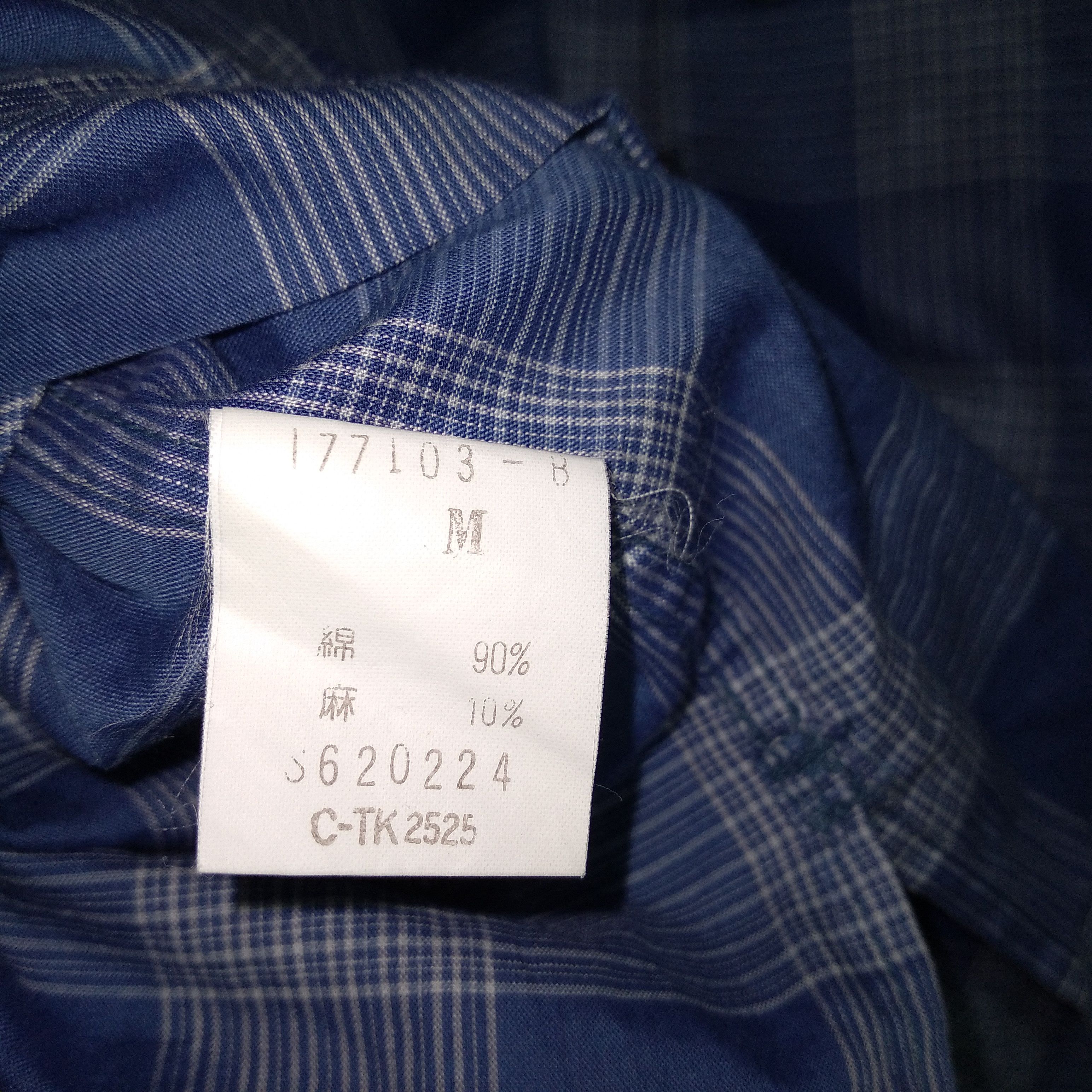 Designer × Issey Miyake × Tsumori Chisato Issey Miyake Checkerboard Double Pocket Full Buttons Shirts Size US M / EU 48-50 / 2 - 10 Thumbnail