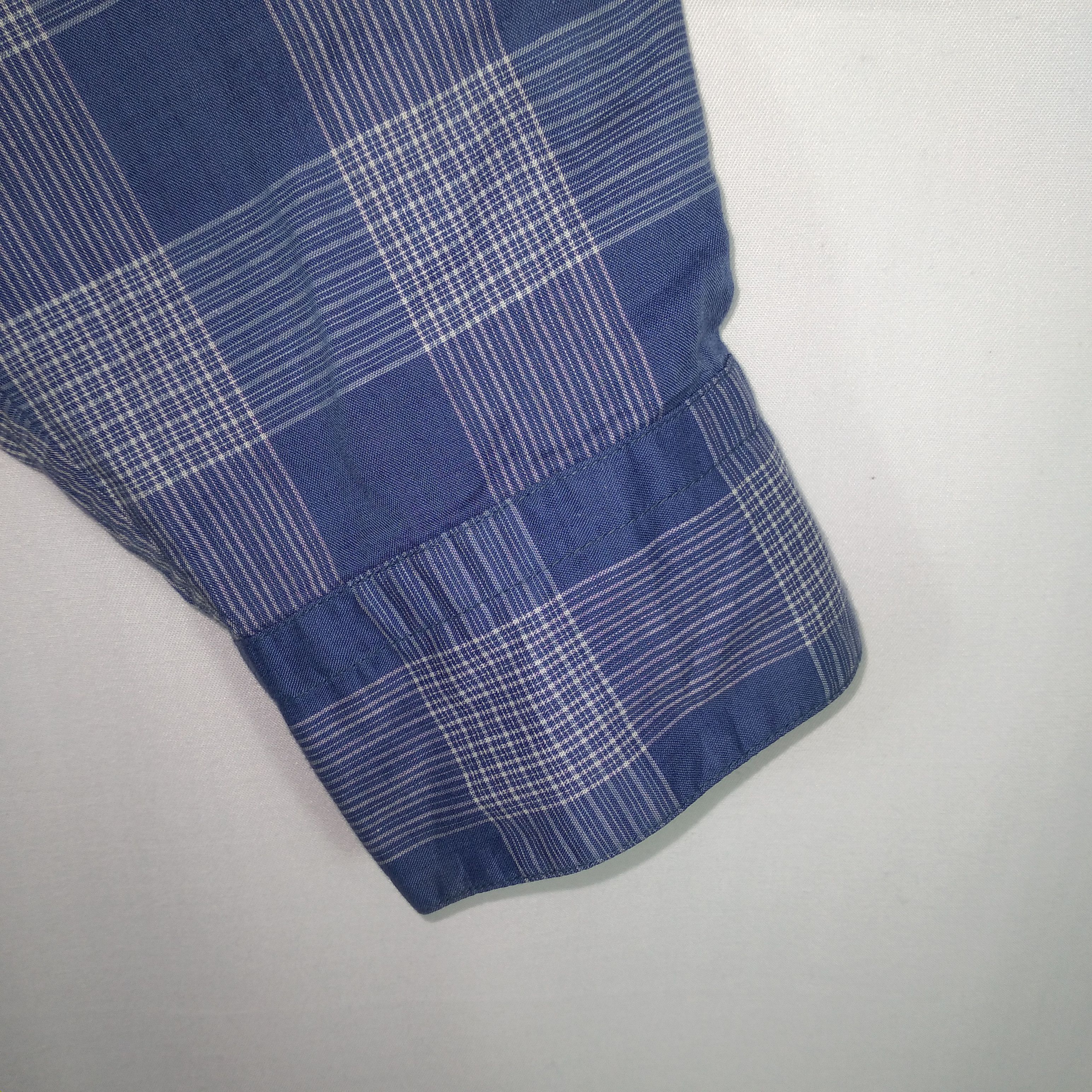 Designer × Issey Miyake × Tsumori Chisato Issey Miyake Checkerboard Double Pocket Full Buttons Shirts Size US M / EU 48-50 / 2 - 5 Thumbnail