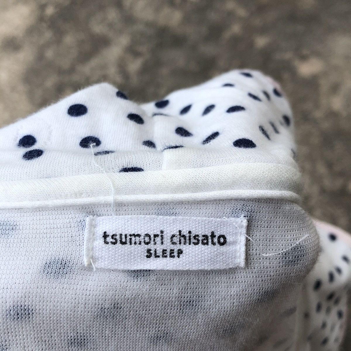 Designer × Japanese Brand × Tsumori Chisato 🔥Rare🔥🇯🇵Tsumori Chisato Polcadot Crop Sleep Wear Button Shirt Size S / US 4 / IT 40 - 11 Thumbnail