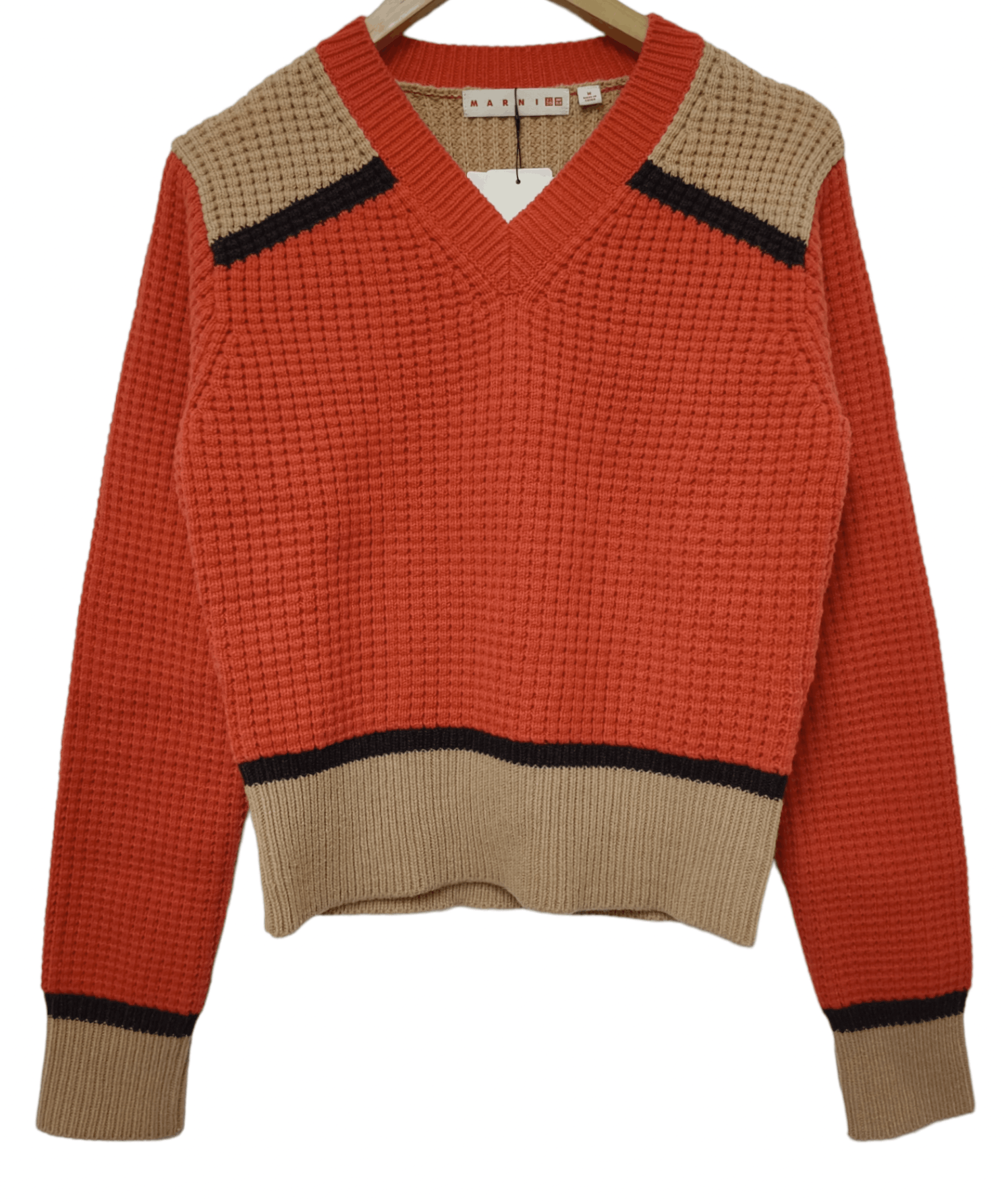 Marni x Uniqlo Popcorn Knitted Long Sleeve Sweater
