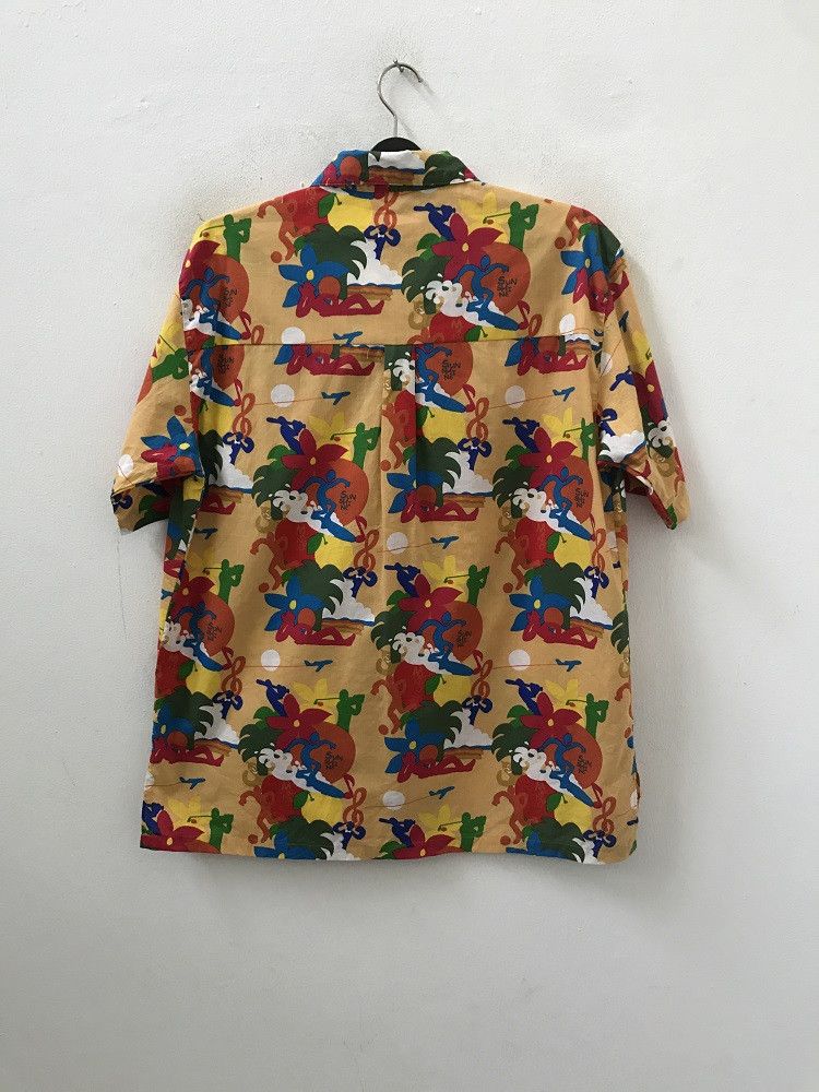 Japanese Brand i cha-ga Japan Abstract Pop Art Camp Collar Hawaiian Shirt Size US L / EU 52-54 / 3 - 11 Thumbnail