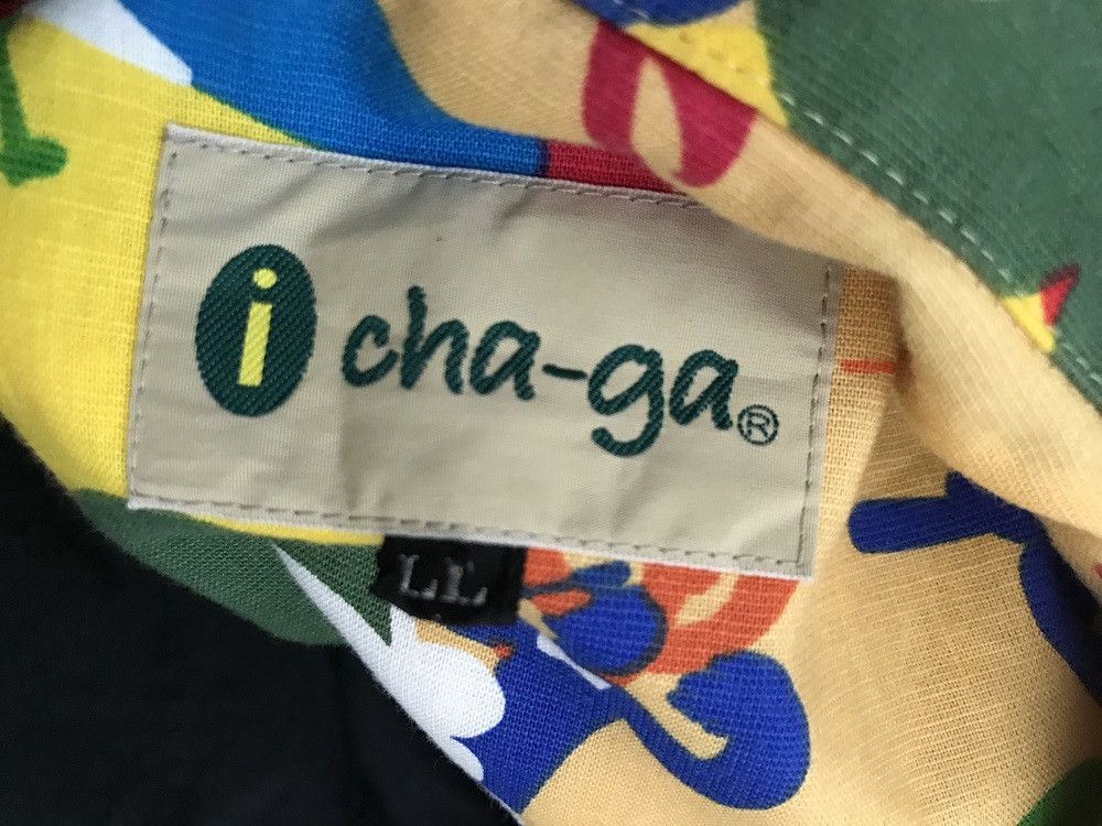 Japanese Brand i cha-ga Japan Abstract Pop Art Camp Collar Hawaiian Shirt Size US L / EU 52-54 / 3 - 14 Thumbnail