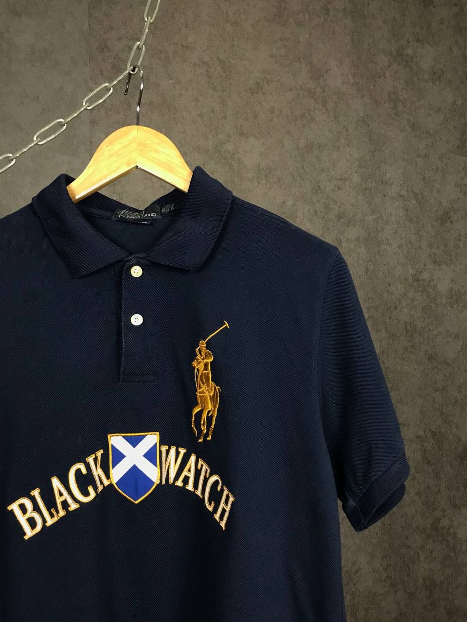 Polo Ralph Lauren Polo Ralph Lauren vintage streetwear overprinted polo tee Size US L / EU 52-54 / 3 - 6 Thumbnail