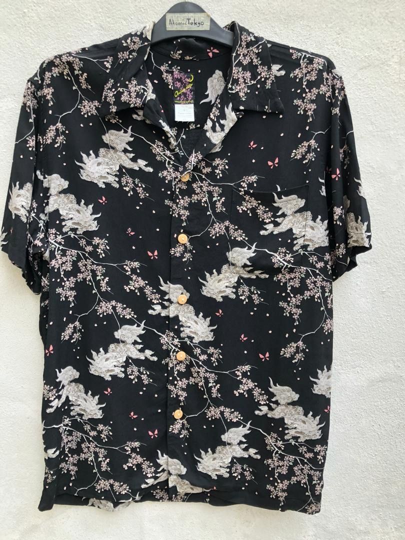 Japanese Brand Japan Brand Japanese Lion Rayon Hawaiian Shirt Size US L / EU 52-54 / 3 - 2 Thumbnail