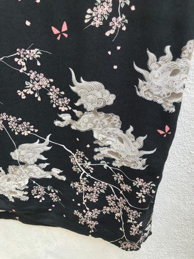Japanese Brand Japan Brand Japanese Lion Rayon Hawaiian Shirt Size US L / EU 52-54 / 3 - 7 Thumbnail