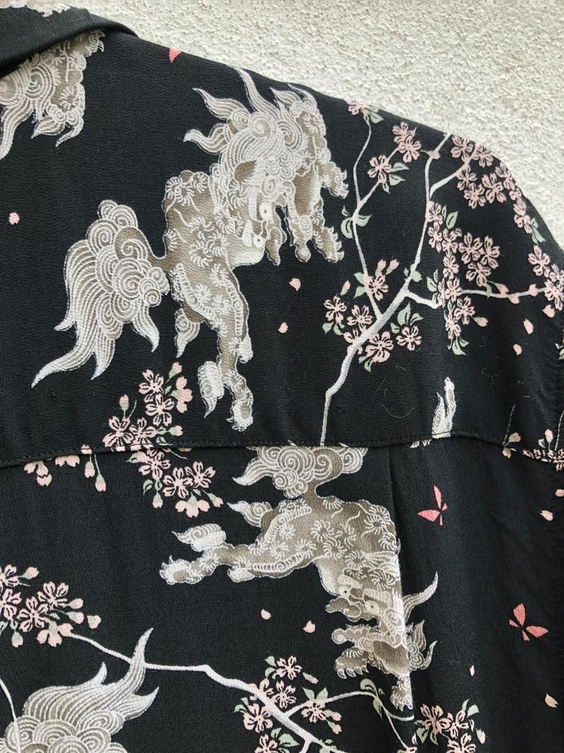 Japanese Brand Japan Brand Japanese Lion Rayon Hawaiian Shirt Size US L / EU 52-54 / 3 - 10 Thumbnail