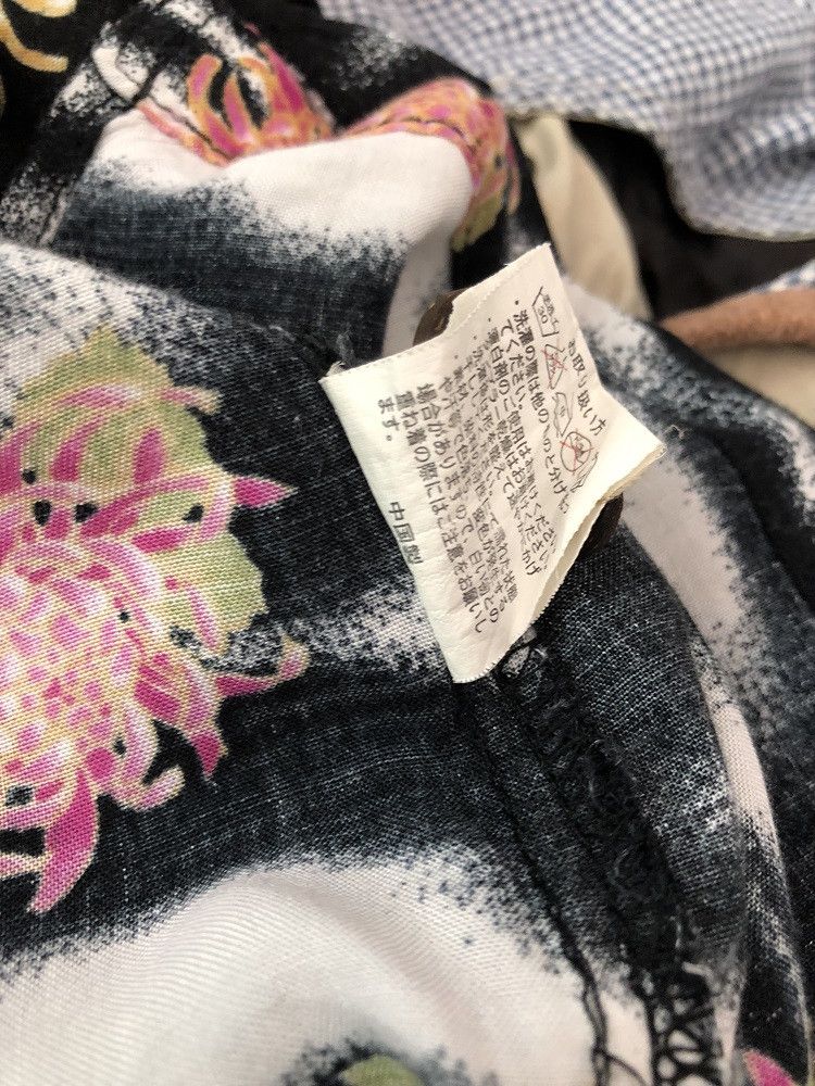 Japanese Brand 👉Japan Hawaiian Skull 💀 Flowers Rayon Hawaii Shirt Size US L / EU 52-54 / 3 - 11 Thumbnail