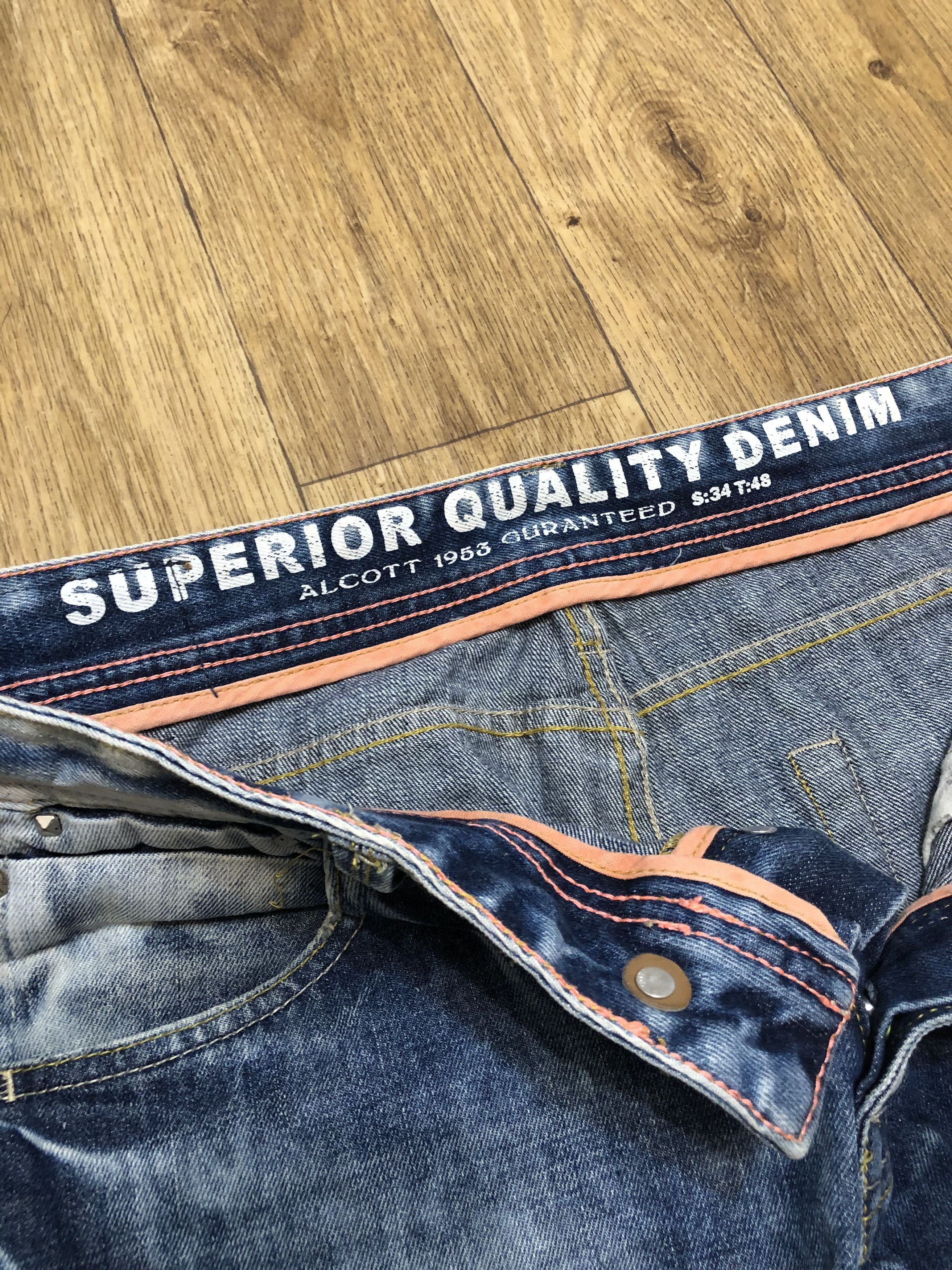 Denime Alcott Denim Jeans Size US 34 / EU 50 - 5 Thumbnail