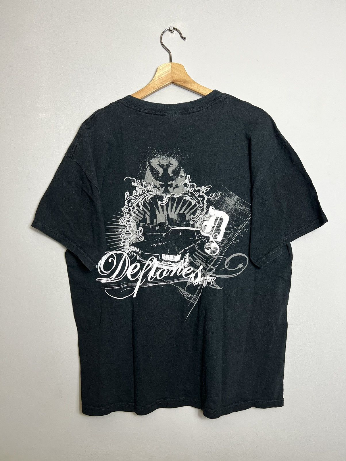 Band Tees Rare 00s Deftones Promo Vintage NuMetal Band Hoodie GTA Car Size US L / EU 52-54 / 3 - 1 Thumbnail