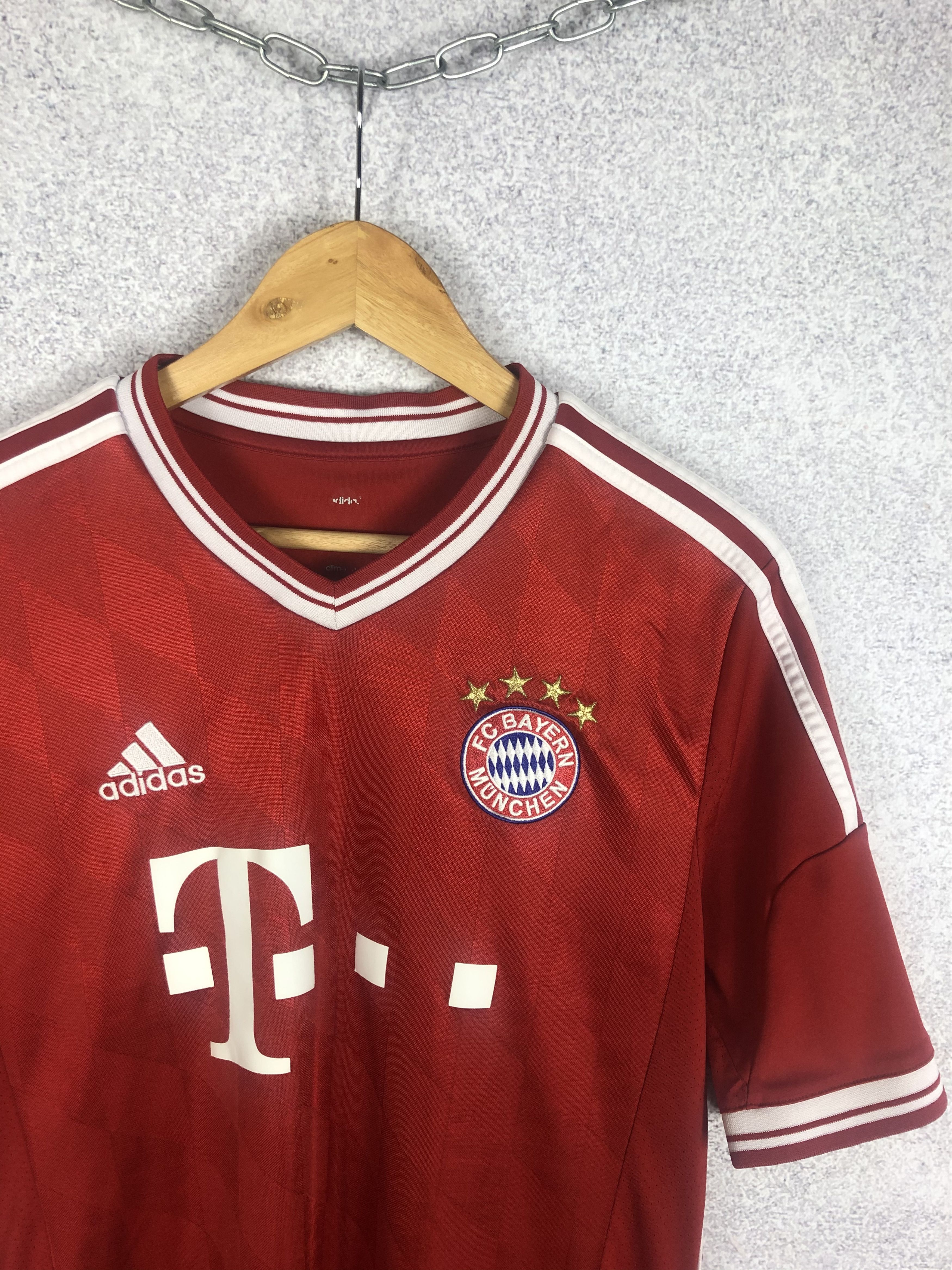 Adidas Adidas Bayern München 2013 2014 Home Soccer Jersey Football Size US M / EU 48-50 / 2 - 2 Thumbnail