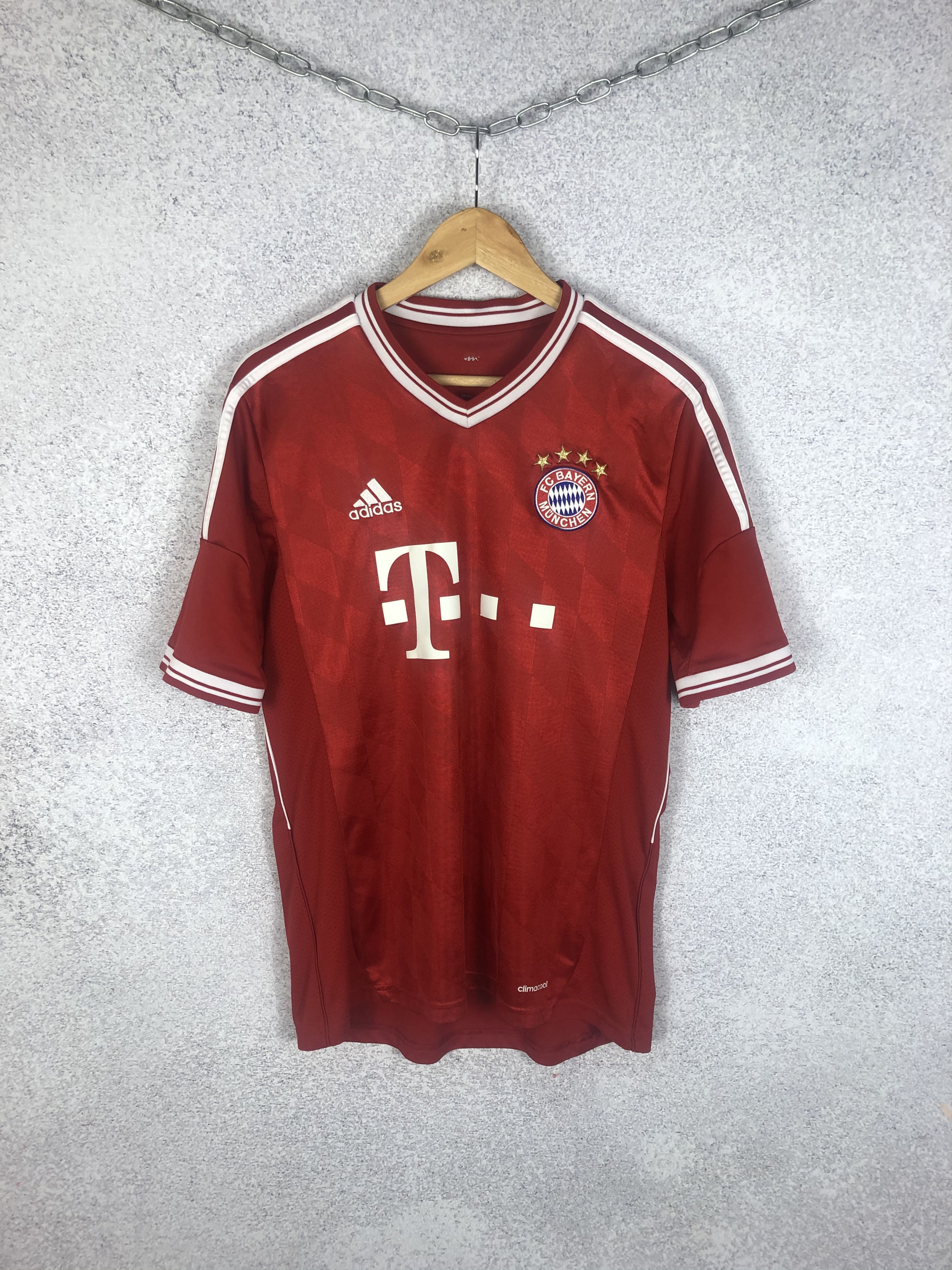Adidas Adidas Bayern München 2013 2014 Home Soccer Jersey Football Size US M / EU 48-50 / 2 - 1 Thumbnail