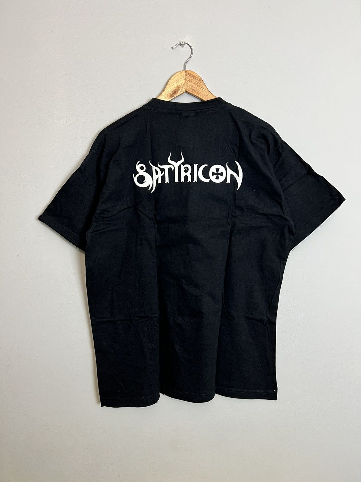 Rare Vintage 90s Satyricon Black Metal Band T Shirt