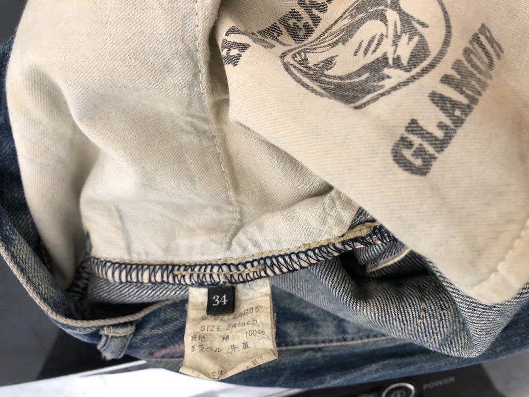 Hysteric Glamour × Vintage Vintage HG Japan Rips Distressed Selvedge Denim Jeans Size US 34 / EU 50 - 19 Thumbnail