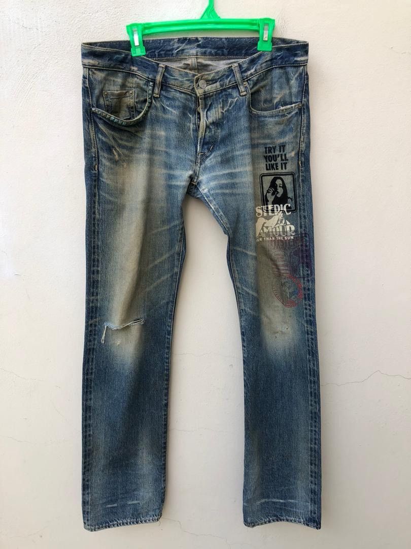 Vintage Vintage HG Japan Rips Distressed Selvedge Denim Jeans