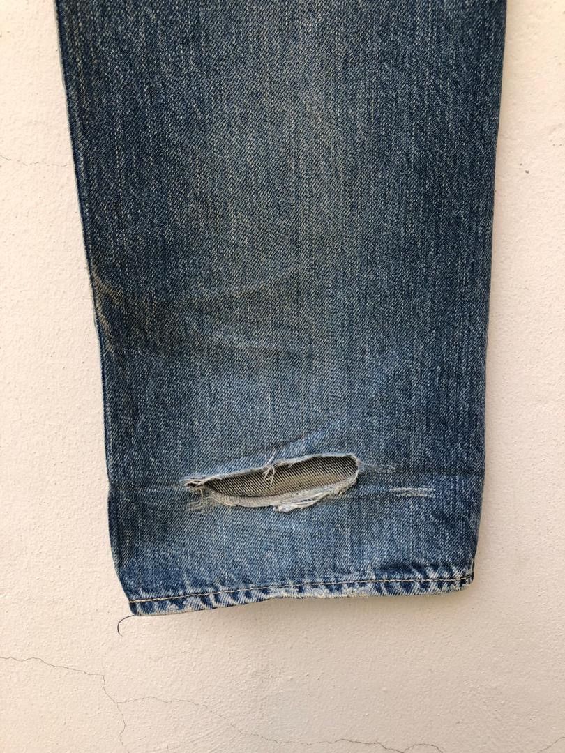 Hysteric Glamour × Vintage Vintage HG Japan Rips Distressed Selvedge Denim Jeans Size US 34 / EU 50 - 17 Thumbnail