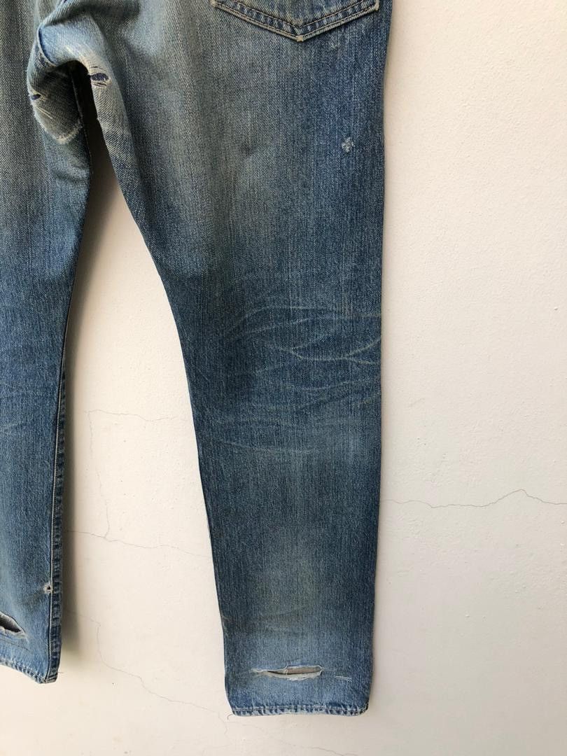 Hysteric Glamour × Vintage Vintage HG Japan Rips Distressed Selvedge Denim Jeans Size US 34 / EU 50 - 18 Thumbnail