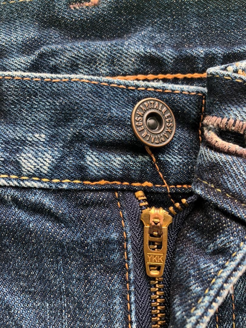 Kapital × Kapital Kountry Kapital Cactus Blue Hand Redline Selvedge Boro Denim Size US 29 - 8 Thumbnail