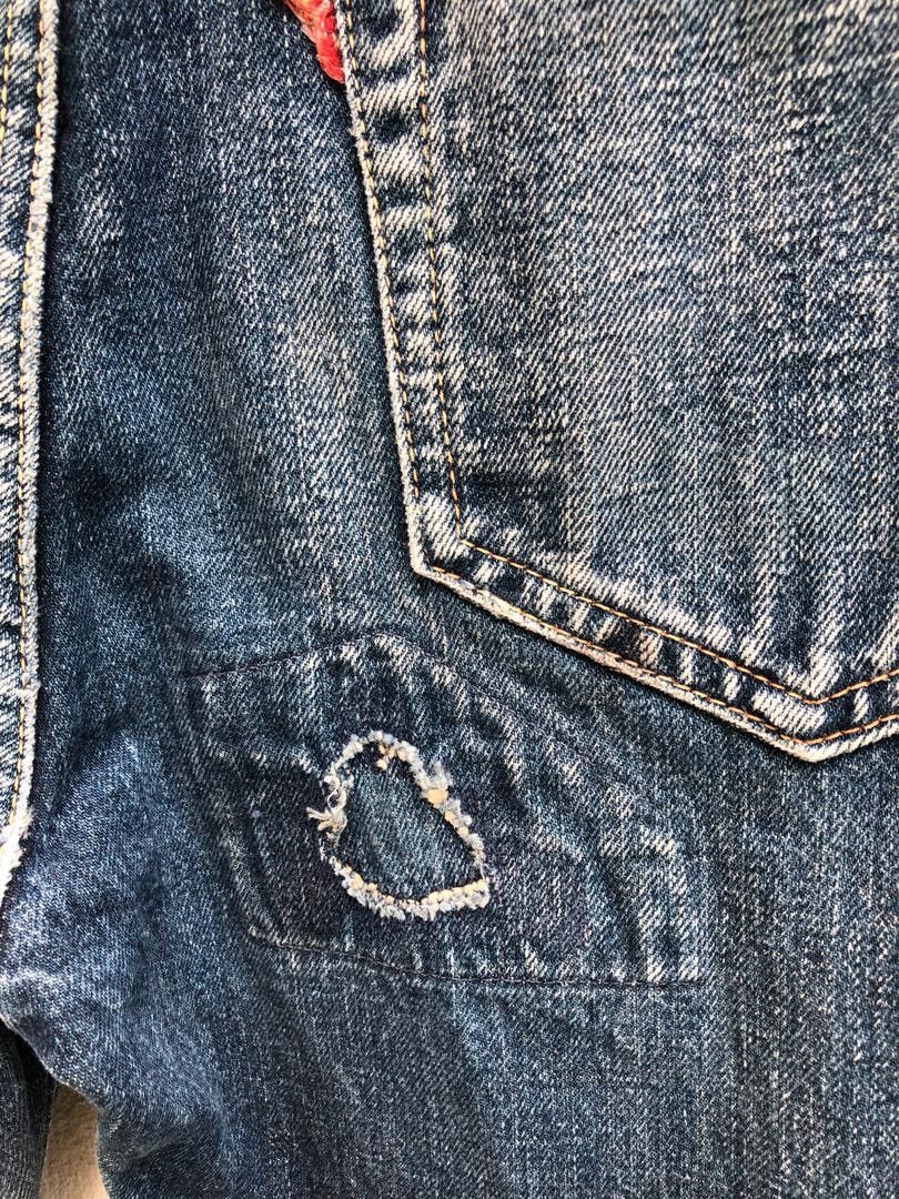 Kapital × Kapital Kountry Kapital Cactus Blue Hand Redline Selvedge Boro Denim Size US 29 - 13 Thumbnail