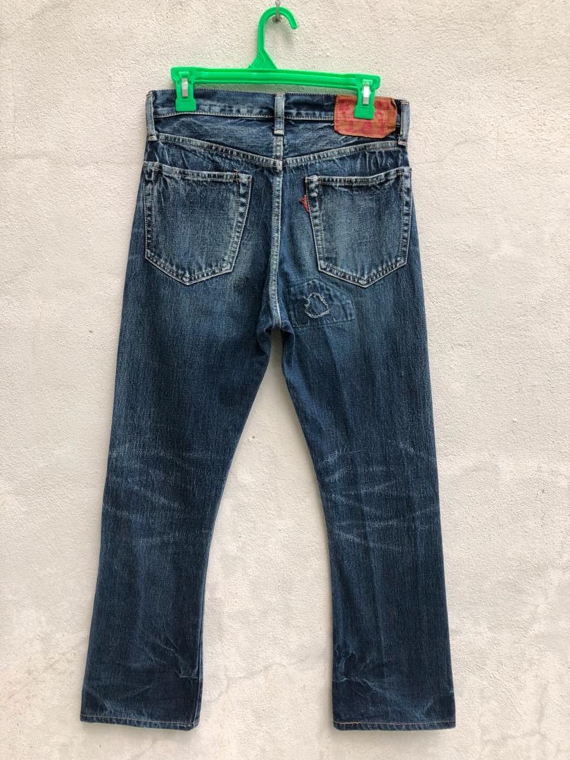 Kapital × Kapital Kountry Kapital Cactus Blue Hand Redline Selvedge Boro Denim Size US 29 - 11 Thumbnail