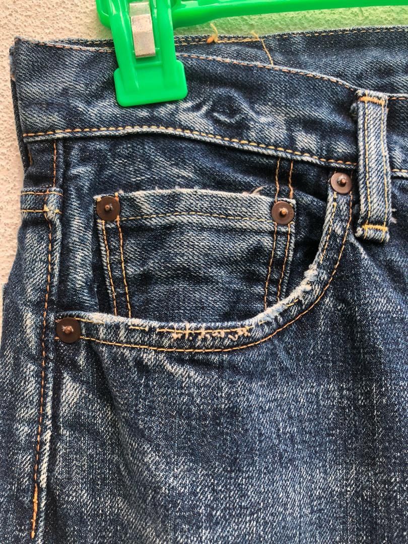 Kapital × Kapital Kountry Kapital Cactus Blue Hand Redline Selvedge Boro Denim Size US 29 - 10 Thumbnail