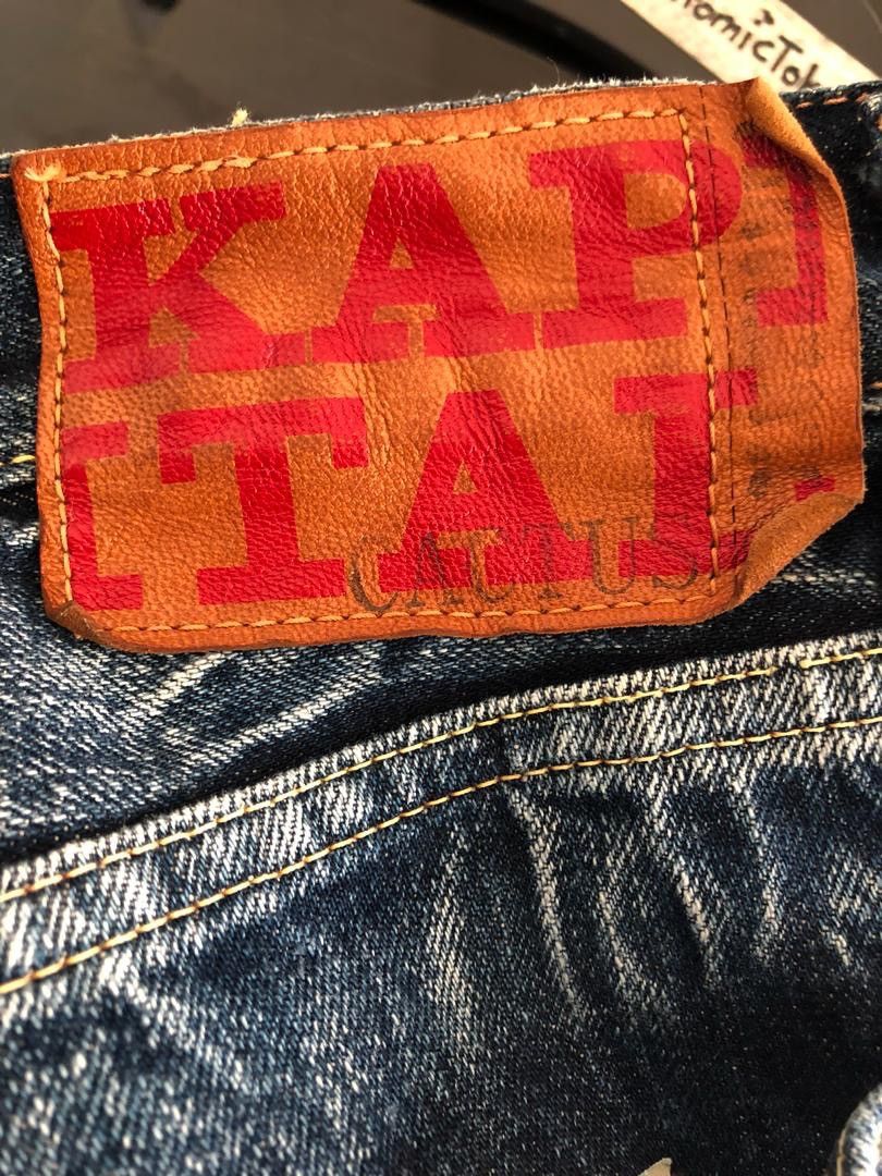 Kapital × Kapital Kountry Kapital Cactus Blue Hand Redline Selvedge Boro Denim Size US 29 - 16 Thumbnail