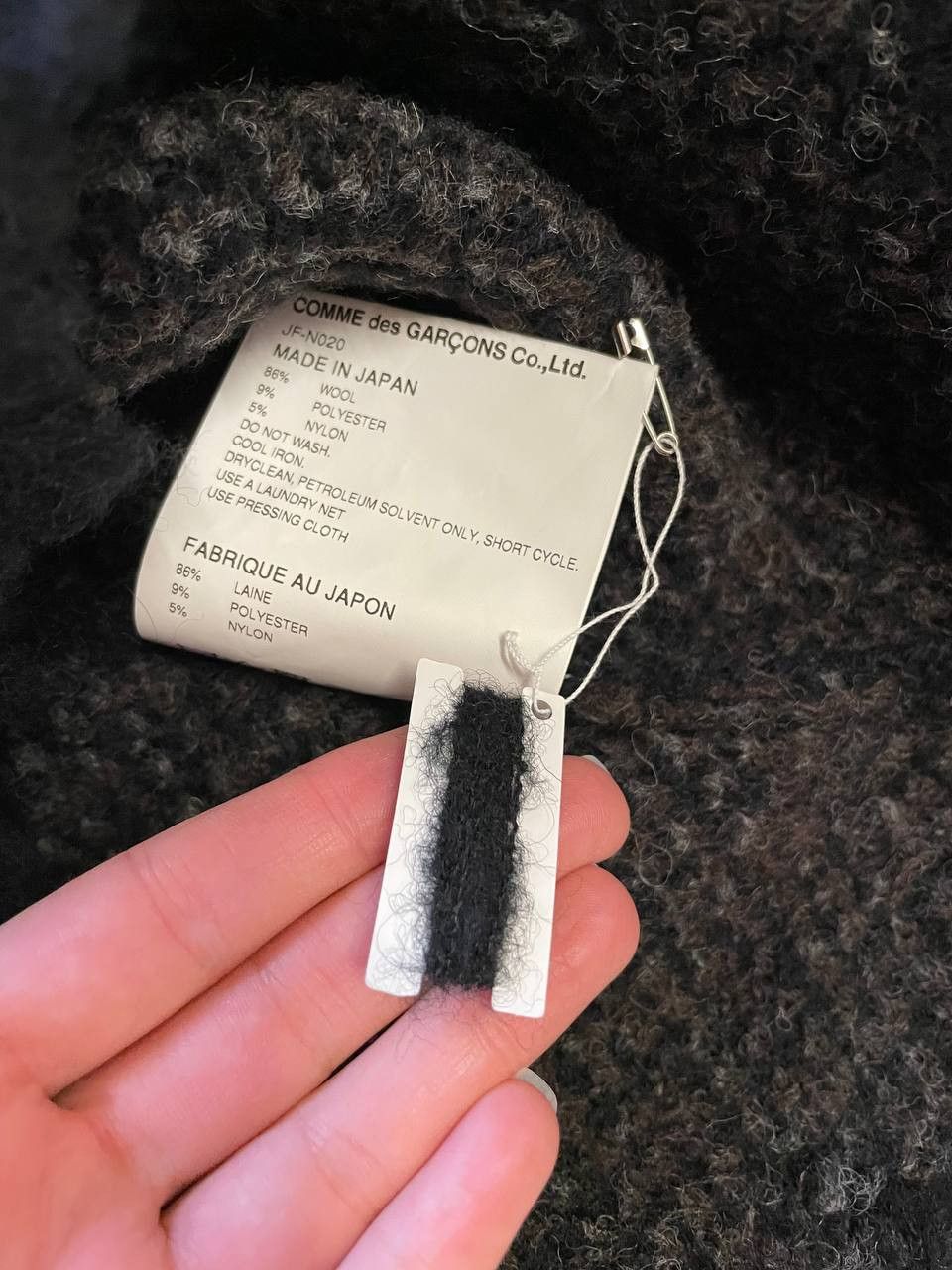 Comme des Garcons × Junya Watanabe Junya Watanabe Comme Des Garçons Turtleneck Sweater (0440) Size M / US 6-8 / IT 42-44 - 8 Thumbnail
