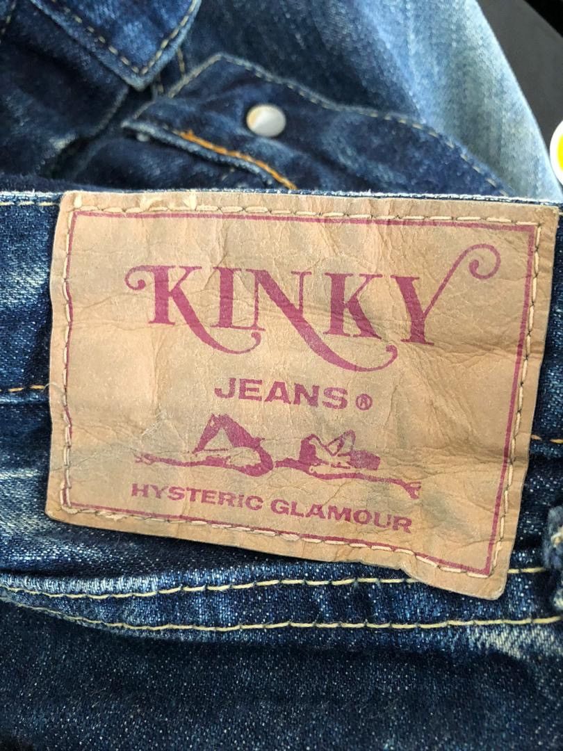Hysteric Glamour × Vintage Vintage HG Japan Love Buzz Distressed Denim Nirvana Tribute Size US 30 / EU 46 - 14 Thumbnail