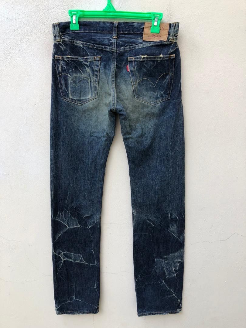 Hysteric Glamour × Vintage Vintage HG Japan Love Buzz Distressed Denim Nirvana Tribute Size US 30 / EU 46 - 9 Thumbnail