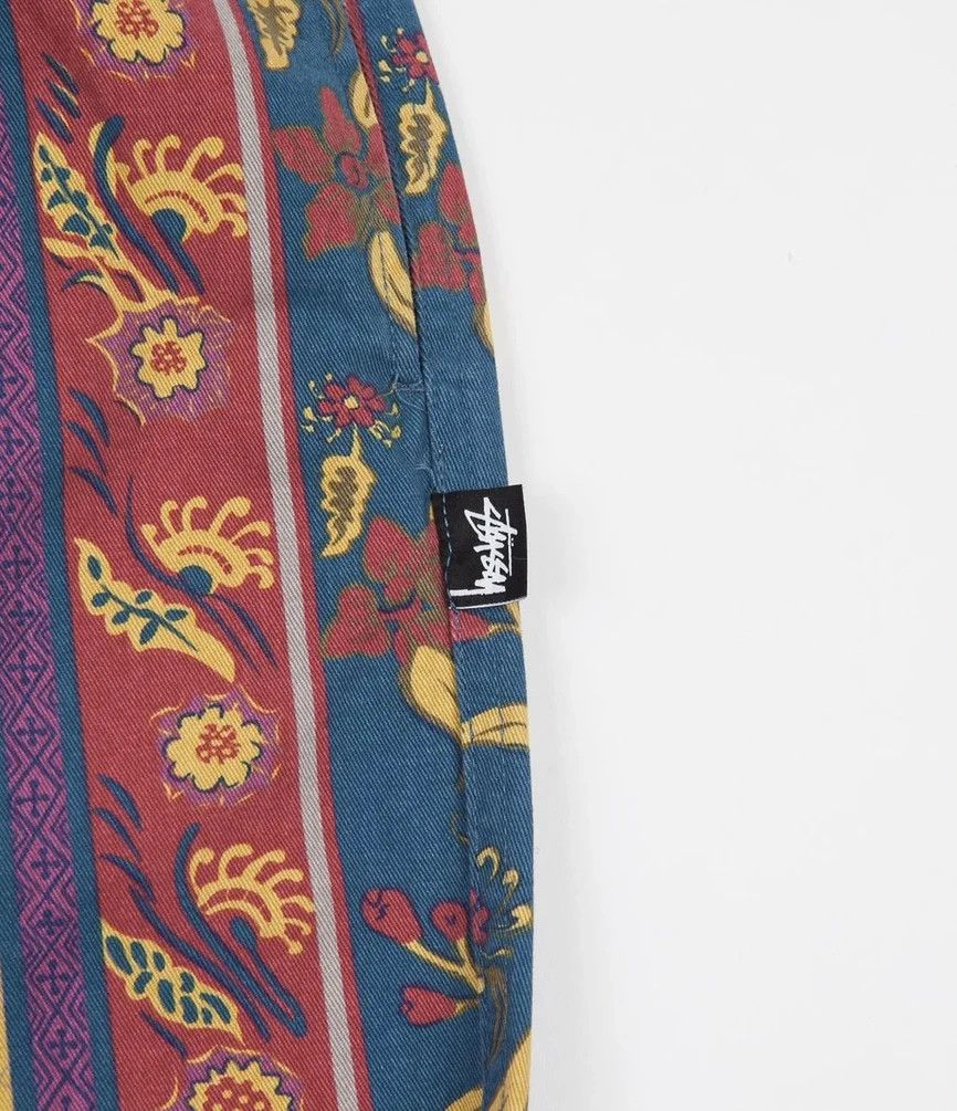 Stussy Fleur stripe beach pants