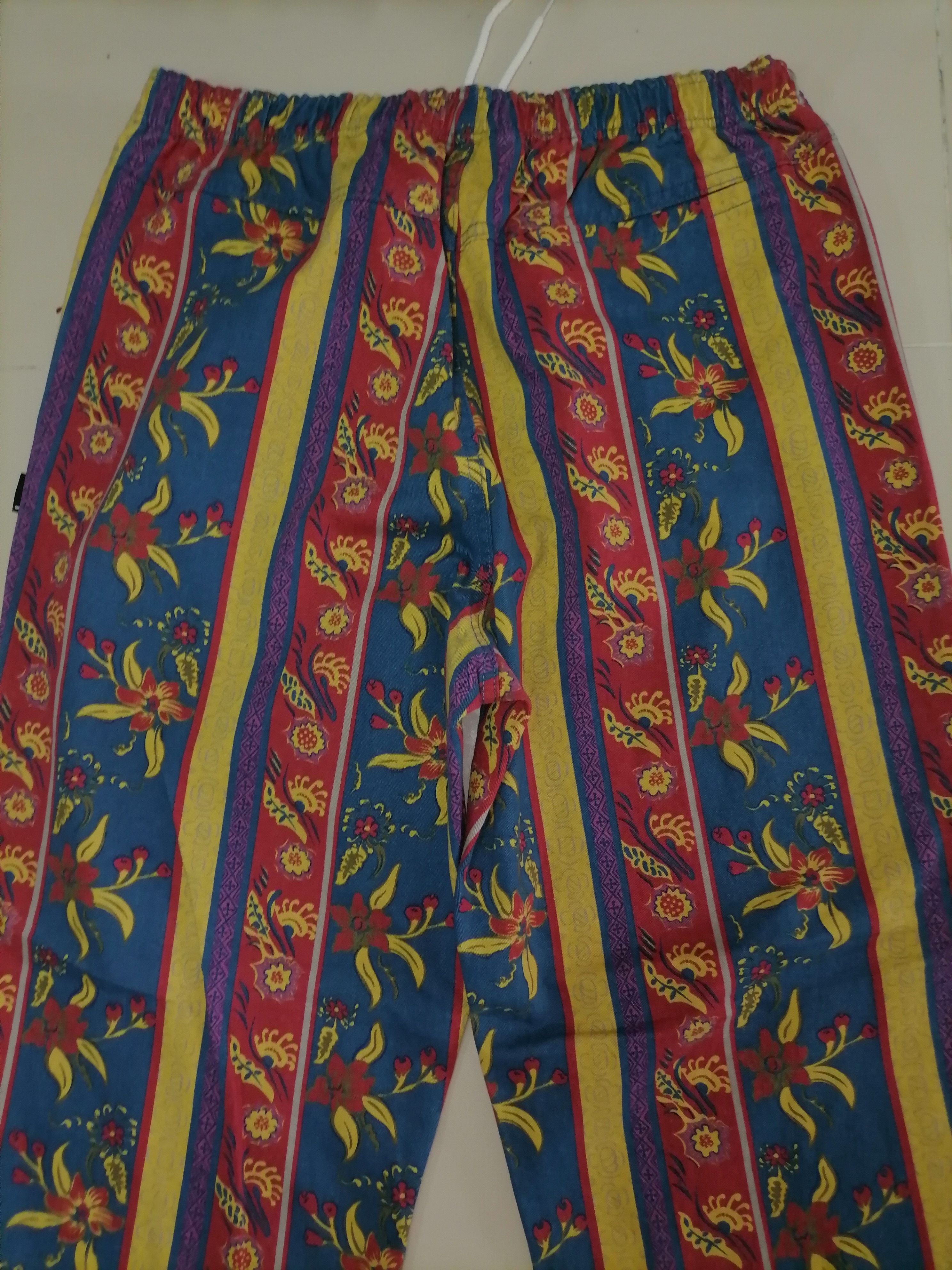 Stussy Fleur stripe beach pants