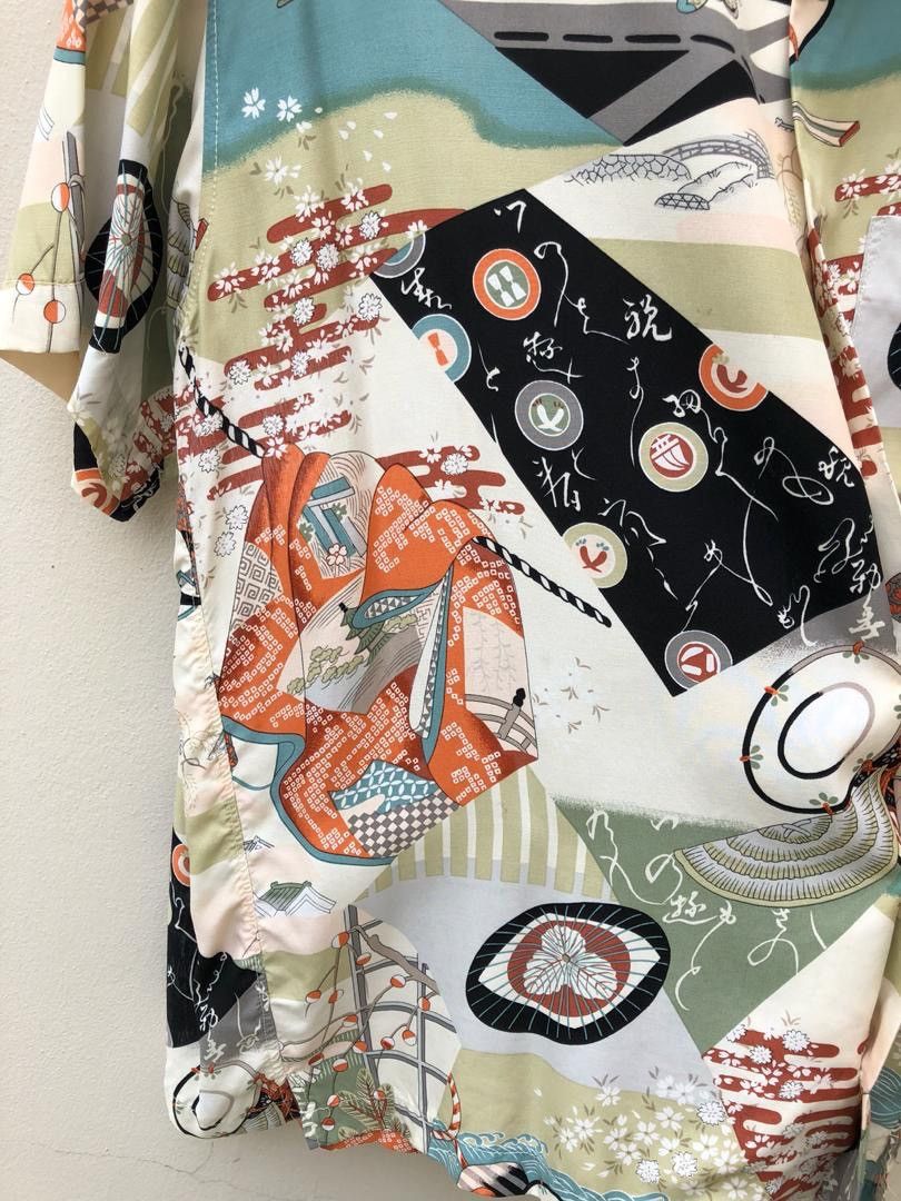 Japanese Brand Dagmont Farm Japan Asia Pattern Japanese Traditional Rayon Size US L / EU 52-54 / 3 - 2 Thumbnail