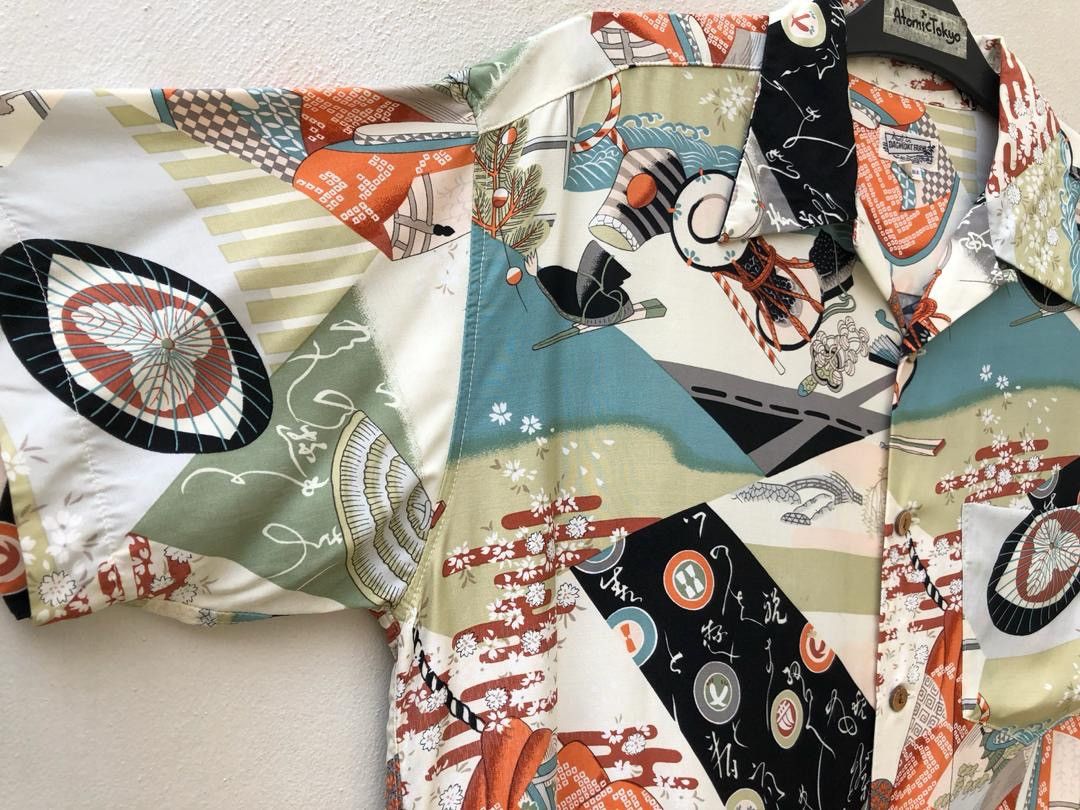 Japanese Brand Dagmont Farm Japan Asia Pattern Japanese Traditional Rayon Size US L / EU 52-54 / 3 - 9 Thumbnail