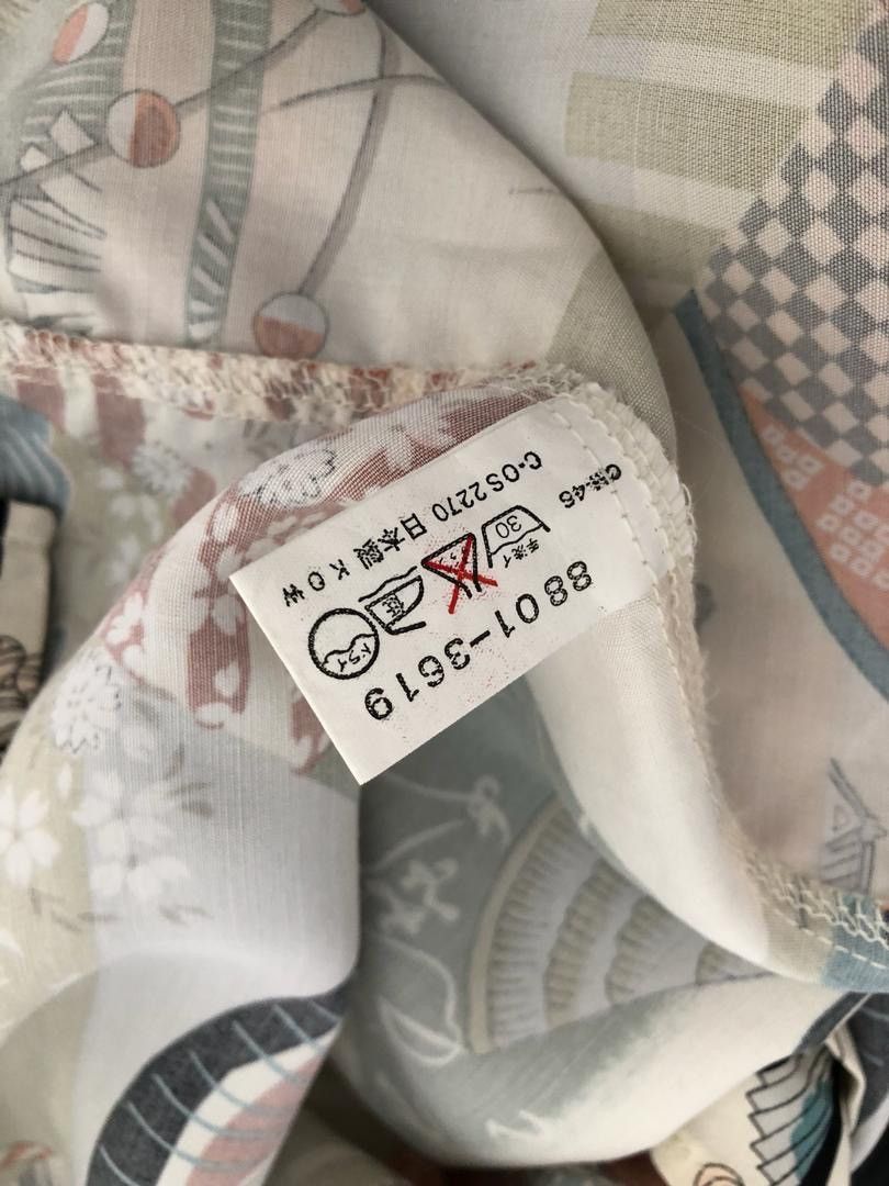 Japanese Brand Dagmont Farm Japan Asia Pattern Japanese Traditional Rayon Size US L / EU 52-54 / 3 - 17 Thumbnail