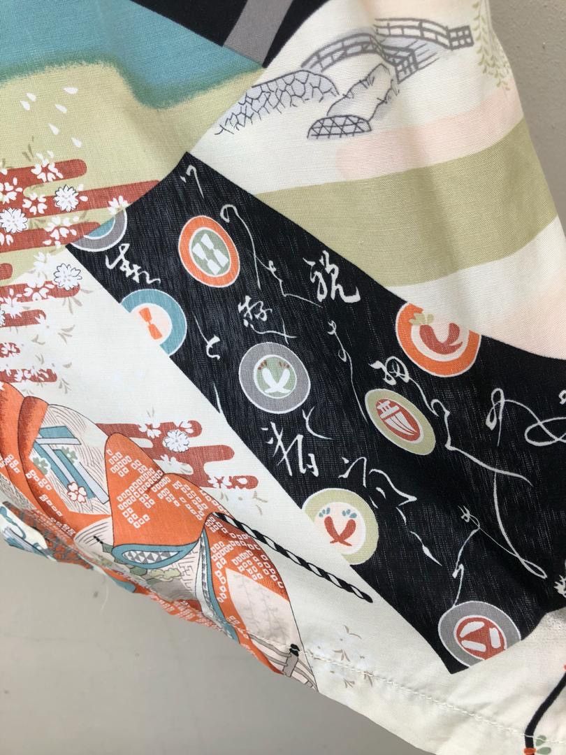 Japanese Brand Dagmont Farm Japan Asia Pattern Japanese Traditional Rayon Size US L / EU 52-54 / 3 - 13 Thumbnail