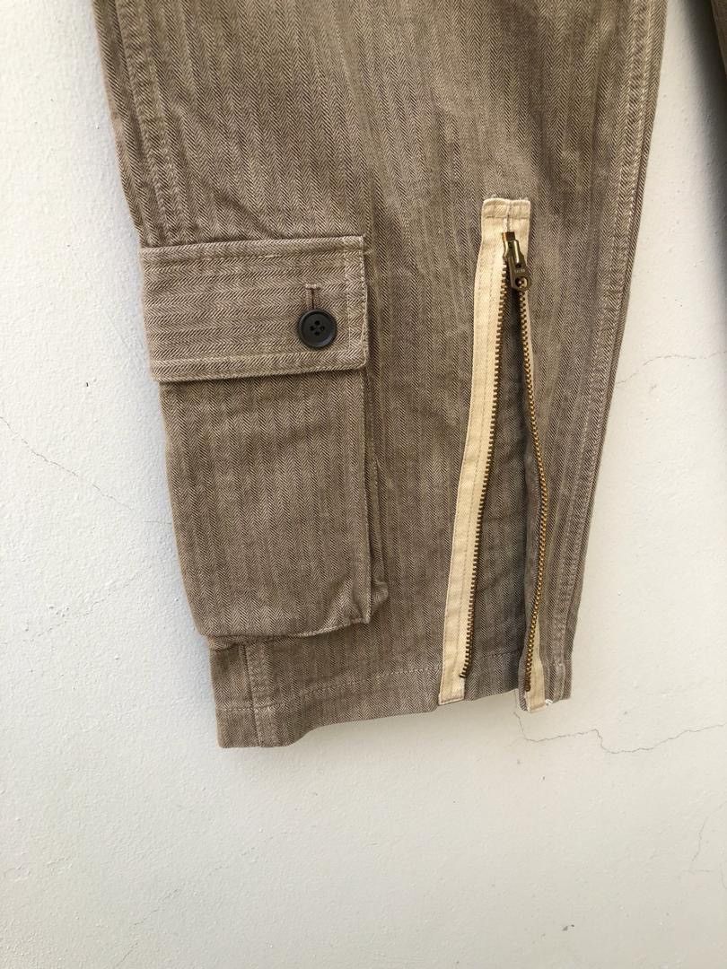 Full Count & Co. × Vintage Vintage Full Count Japan HBT Bondage Parachute Cargo Size US 32 / EU 48 - 6 Thumbnail