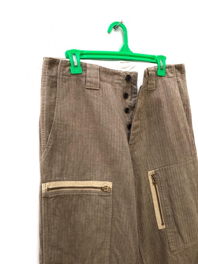 Full Count & Co. × Vintage Vintage Full Count Japan HBT Bondage Parachute Cargo Size US 32 / EU 48 - 3 Thumbnail