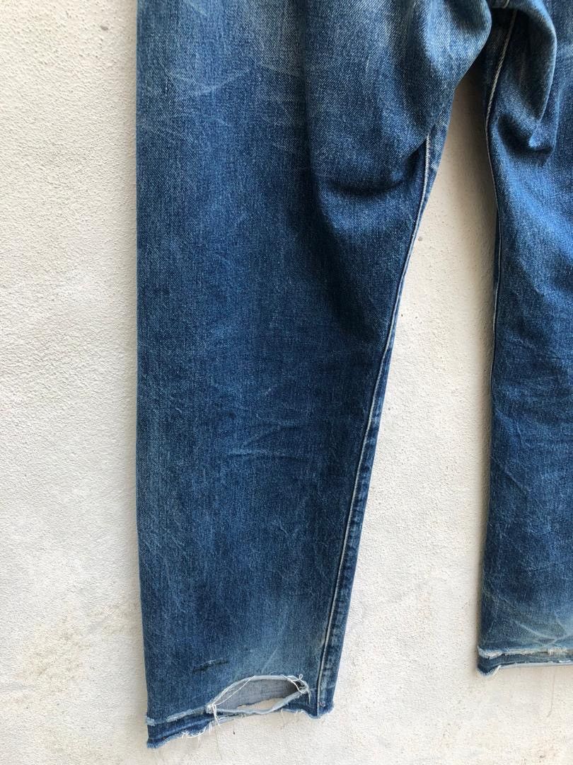 Levi's Vintage Clothing LVC Levi’s Big 501XX E #555 Patchwork Damaged Rips Size US 32 / EU 48 - 13 Thumbnail